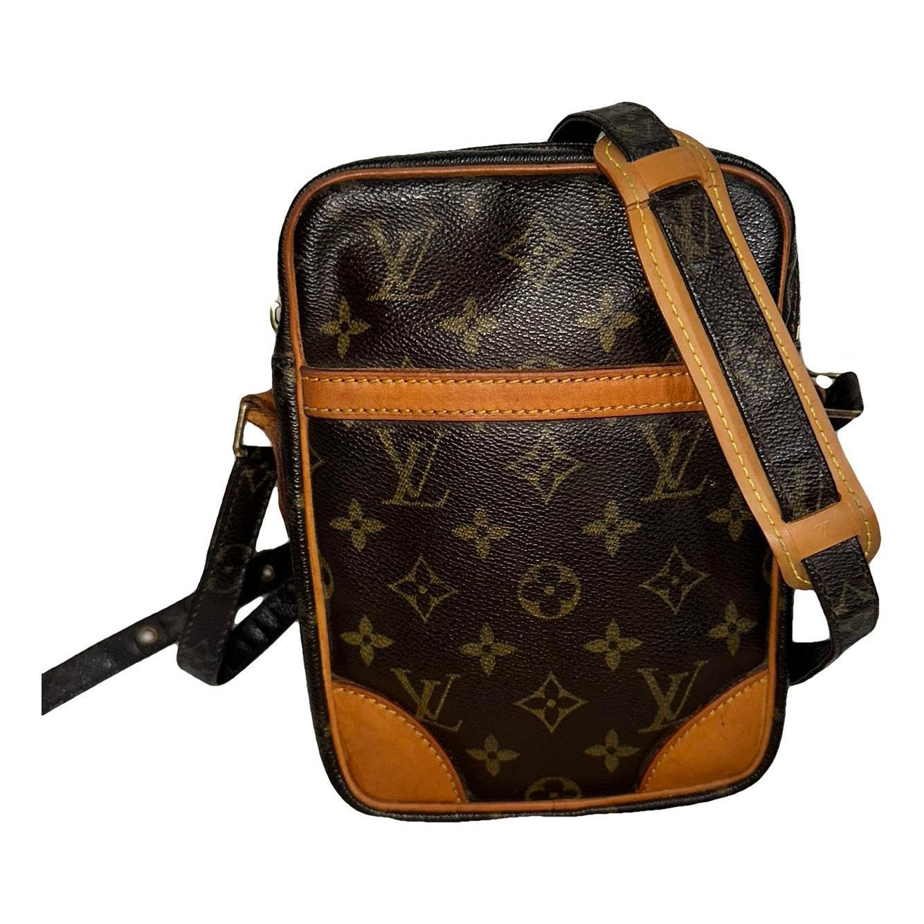 Danube leather crossbody bag