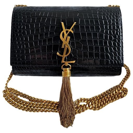Pompom Kate leather handbag