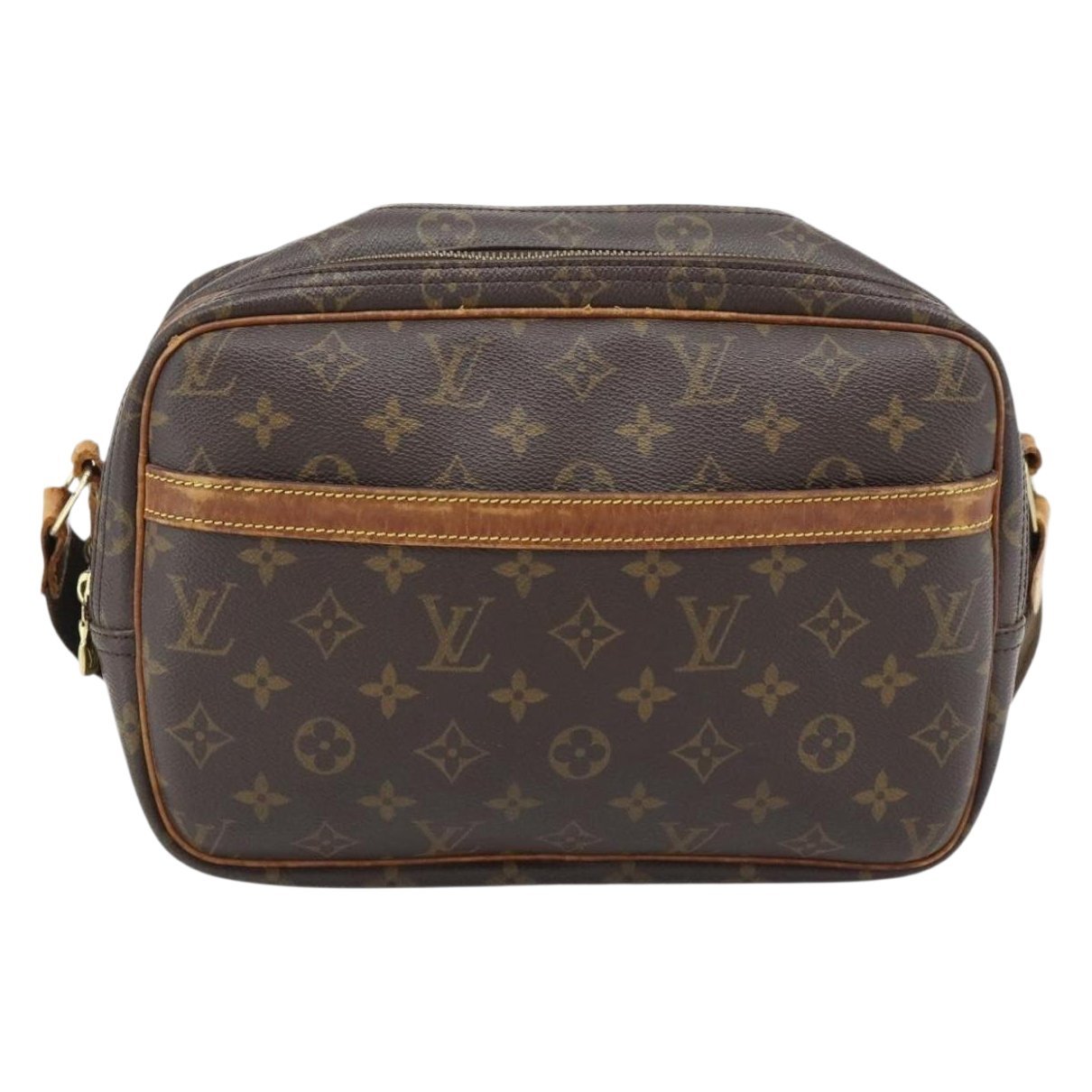 Reporter leather handbag