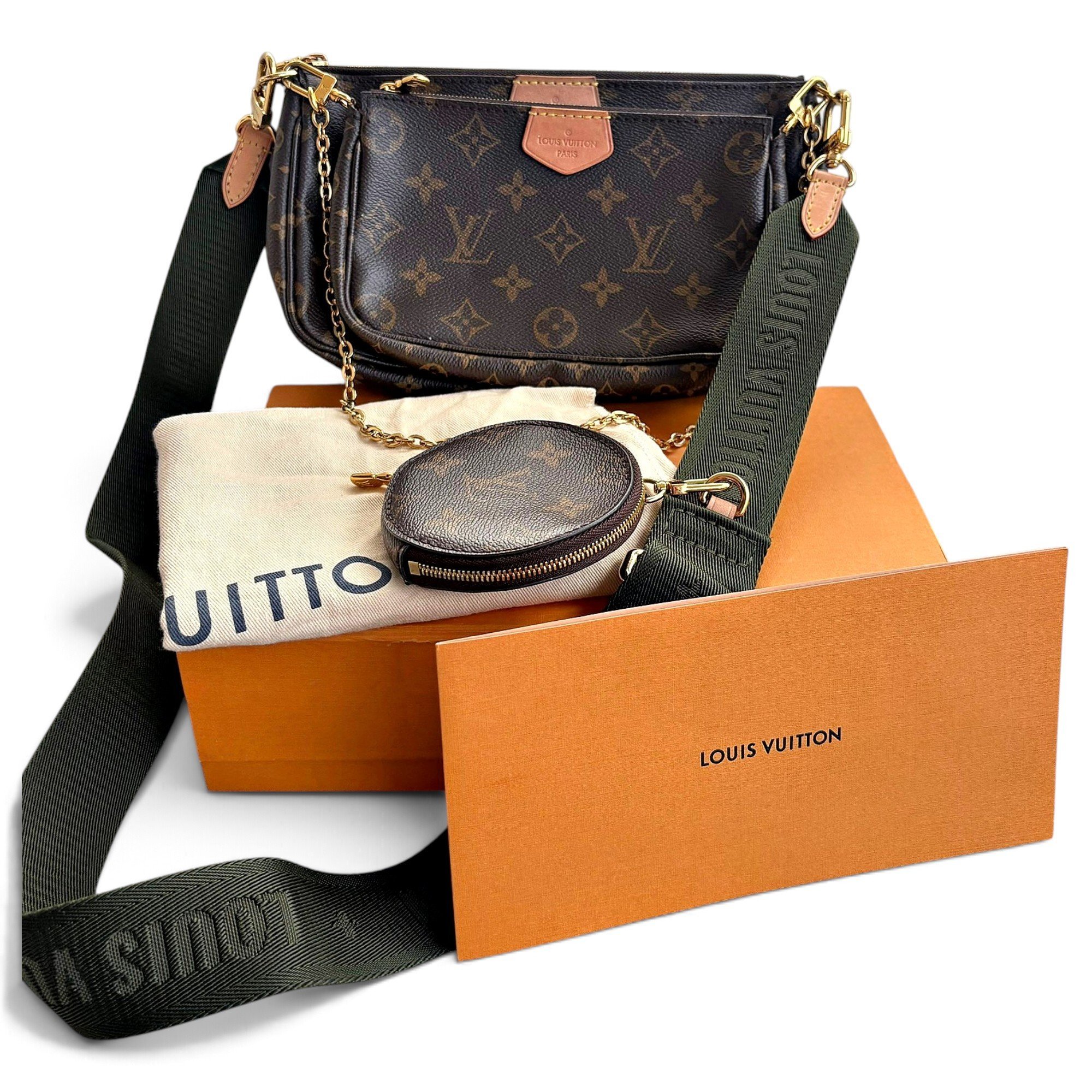 Multi Pochette Accessoires leather handbag