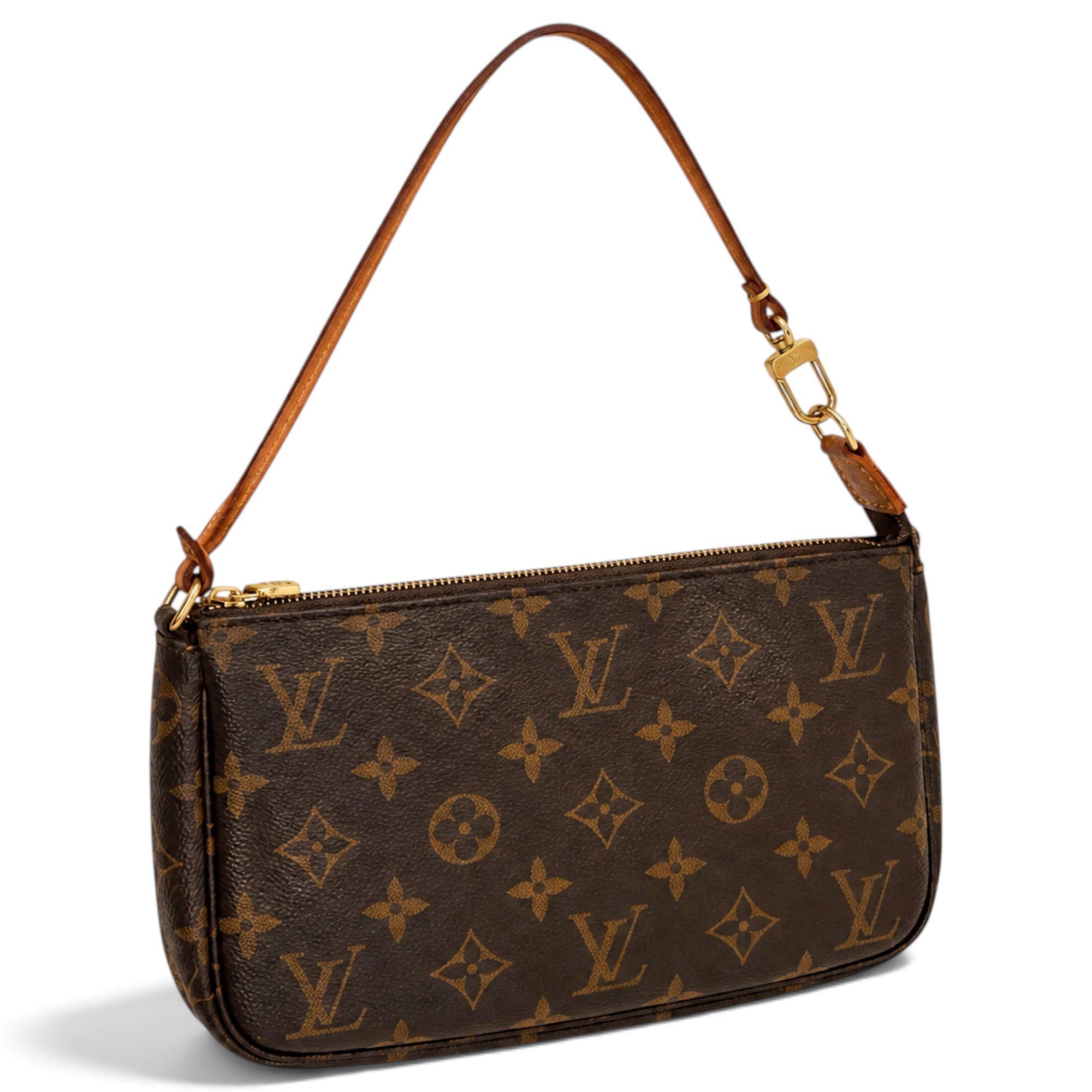 Pochette Accessoire leather handbag