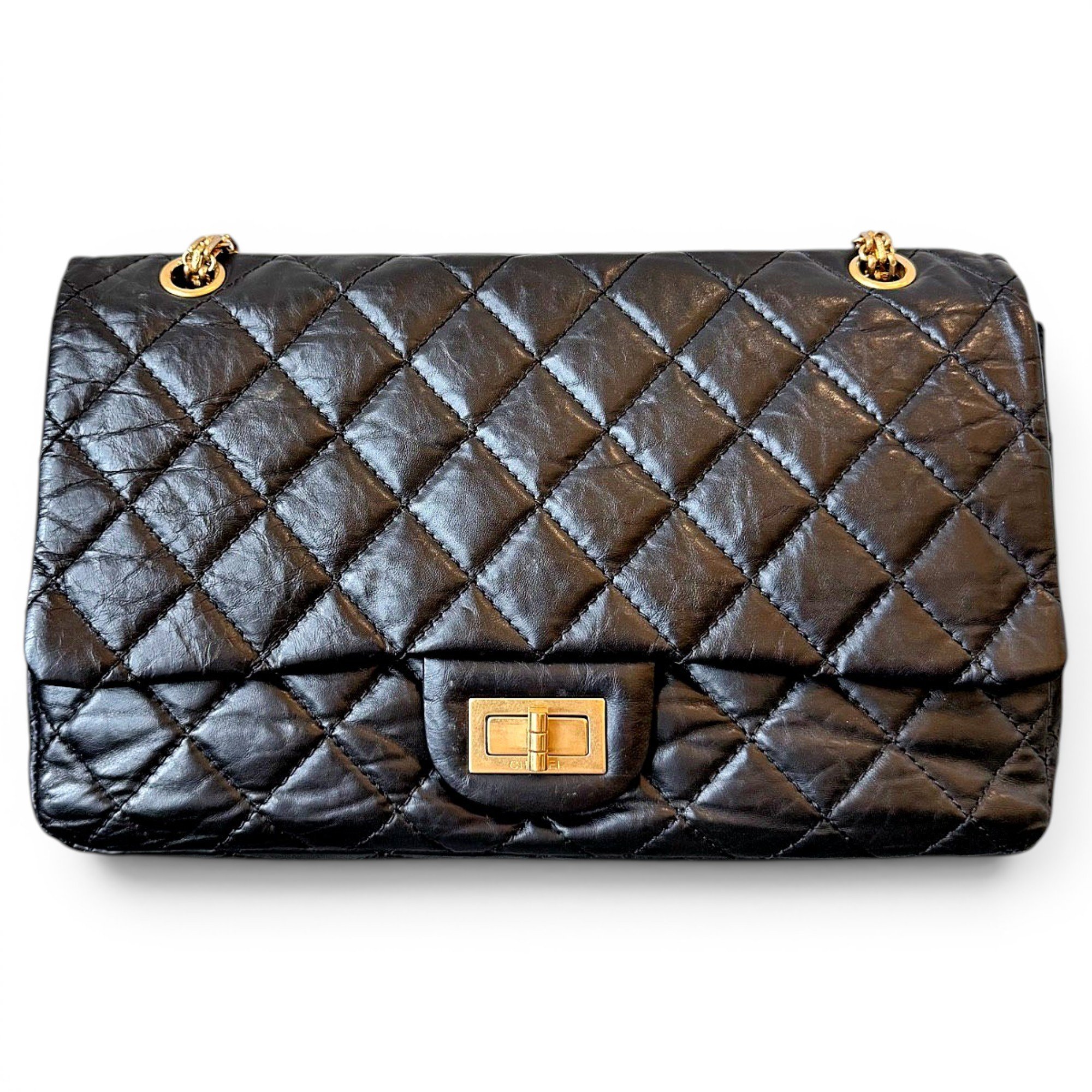 2.55 leather handbag