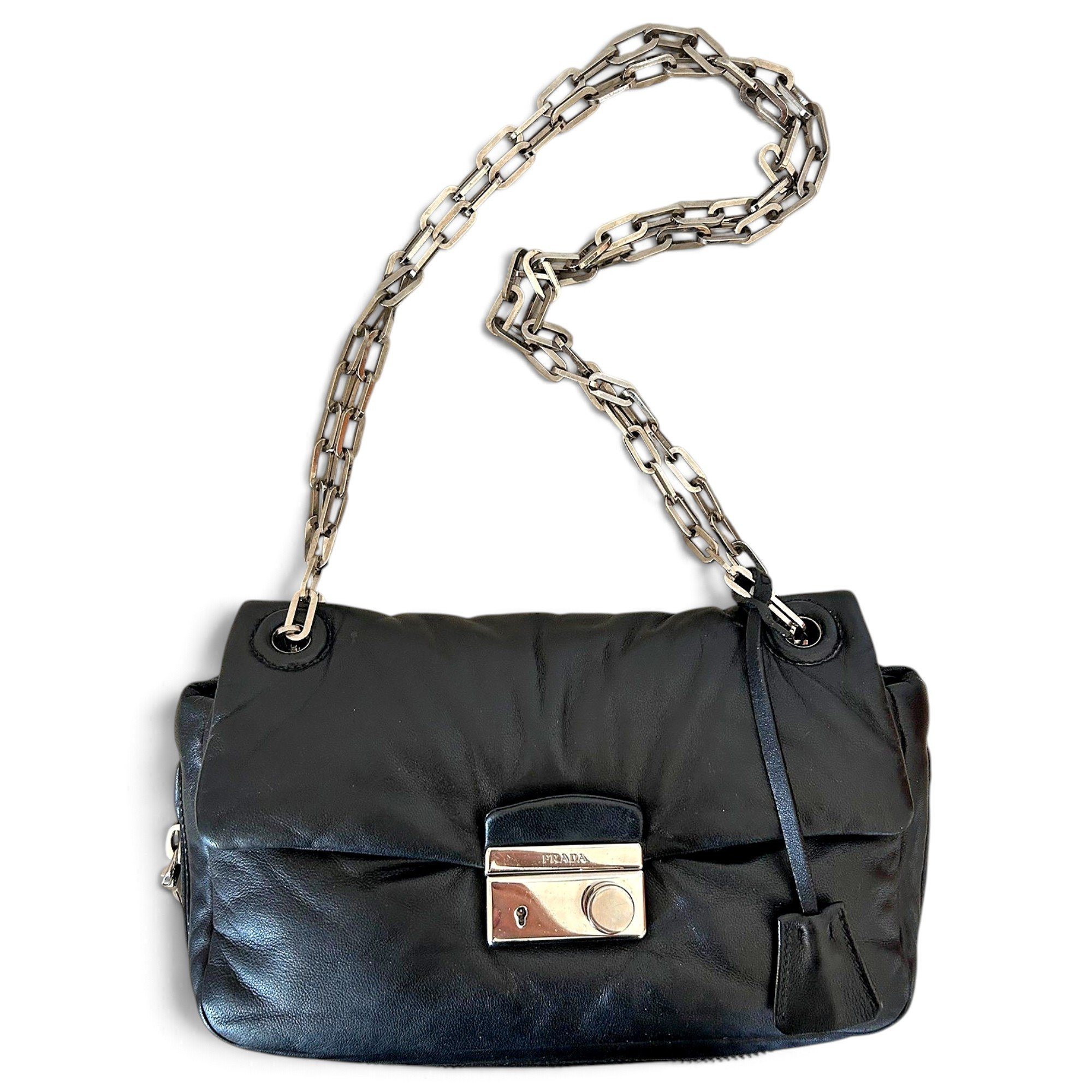 Sound leather handbag