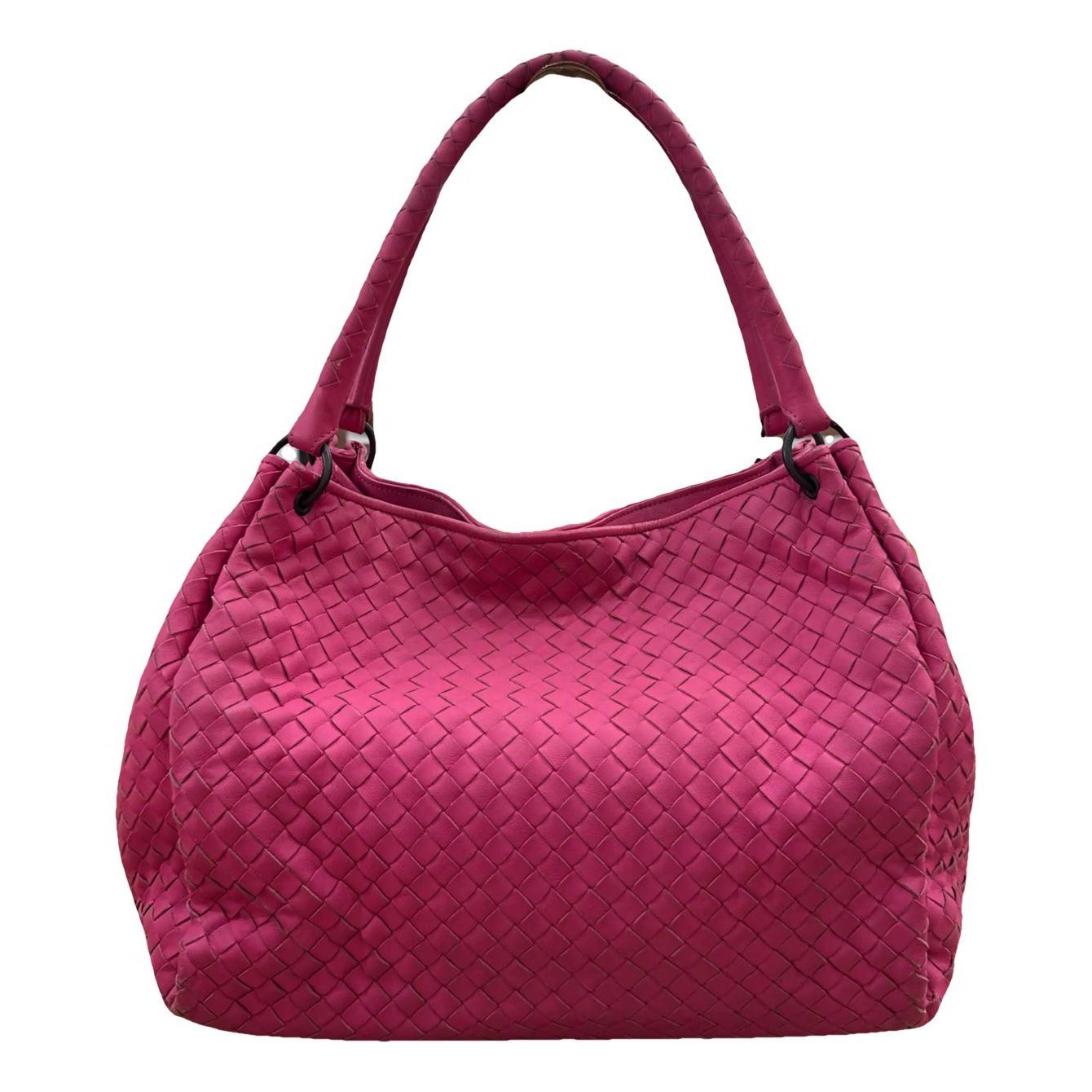 Parachute leather handbag
