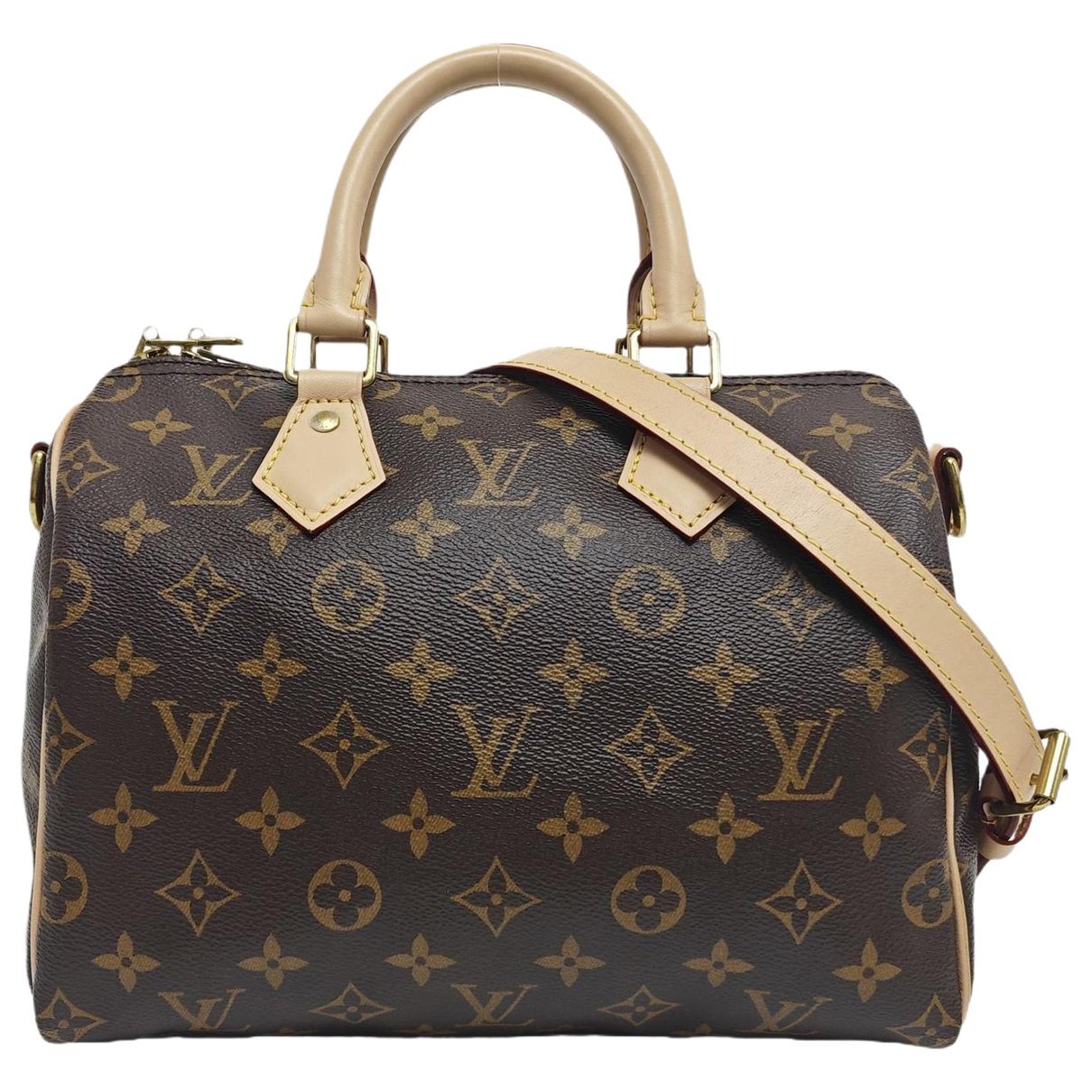 Nano Speedy / Mini HL leather handbag