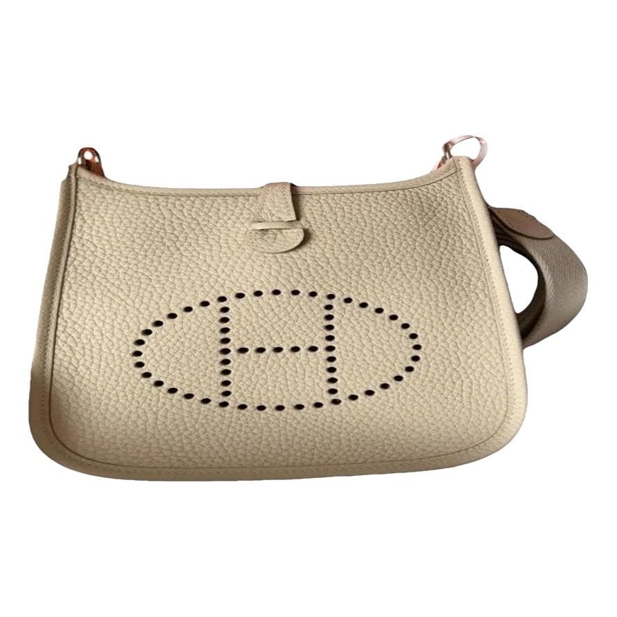 Hermes Evelyne leather handbag