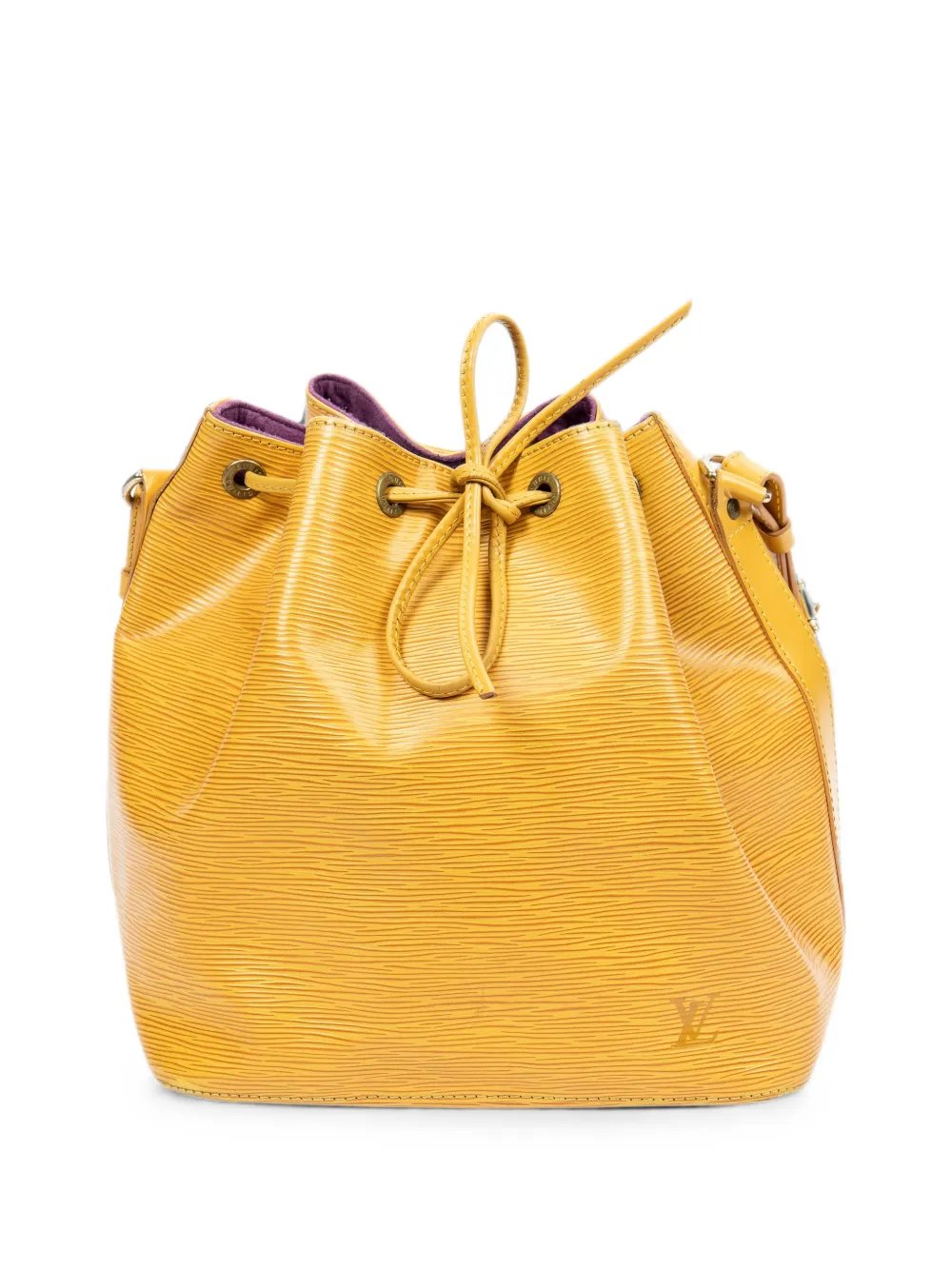 PM Noe Épi-leather bucket bag