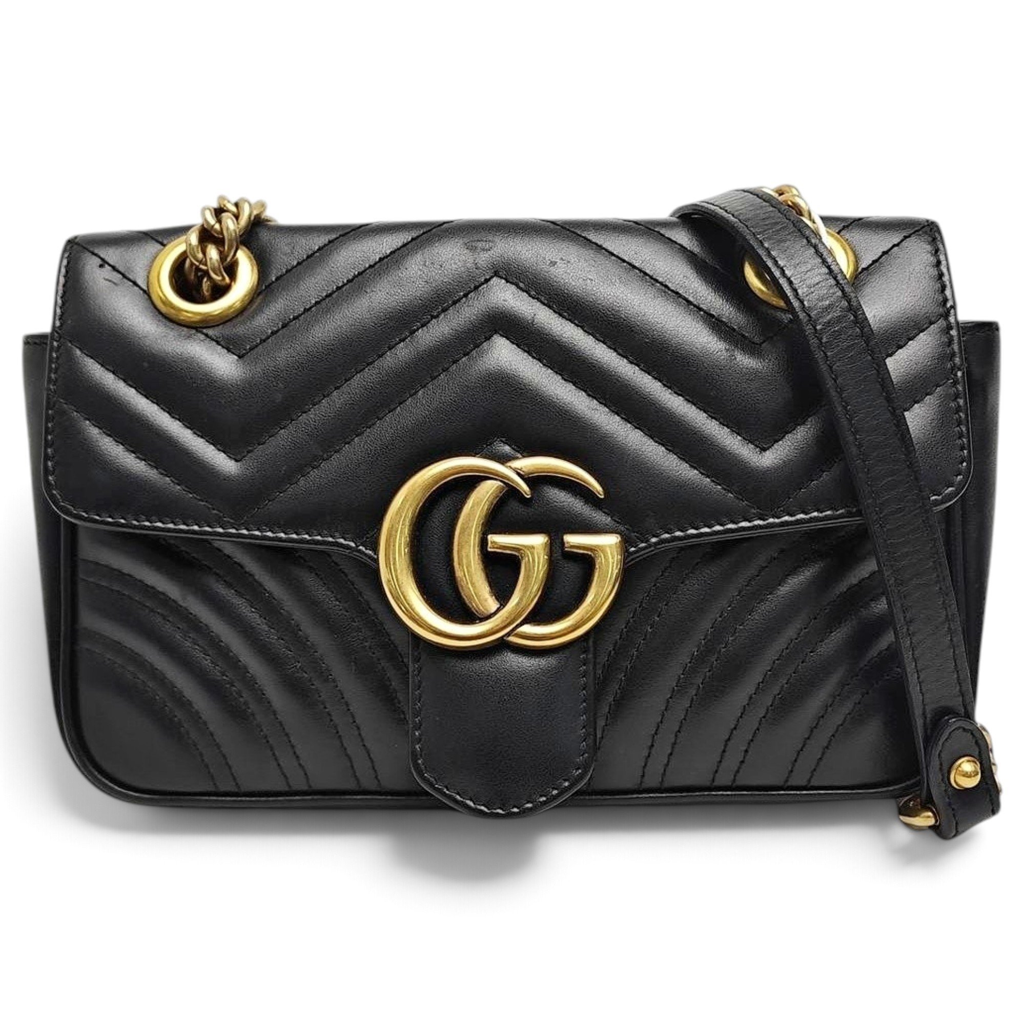 GG Marmont leather handbag