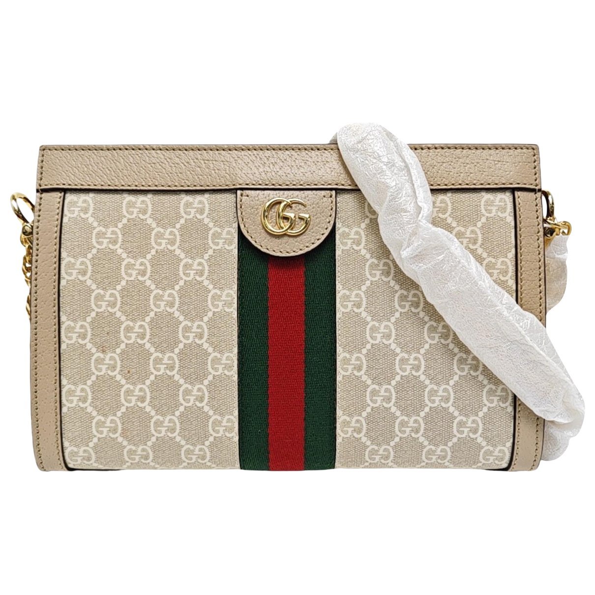 Ophidia leather crossbody bag