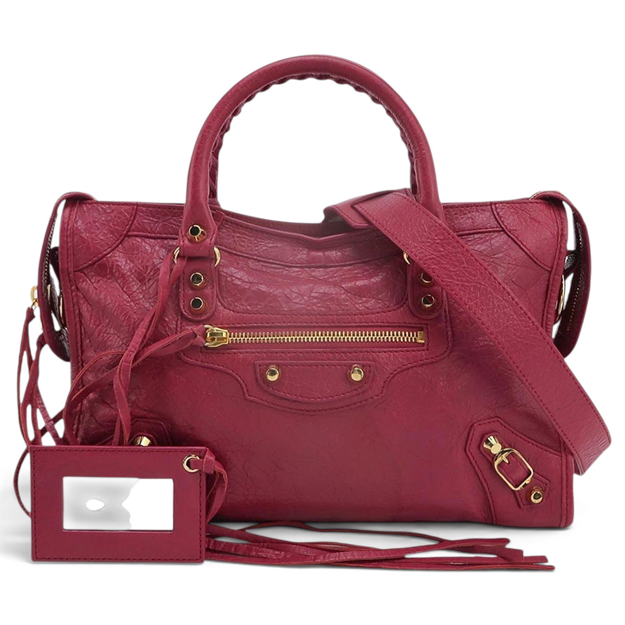 Balenciaga City leather handbag