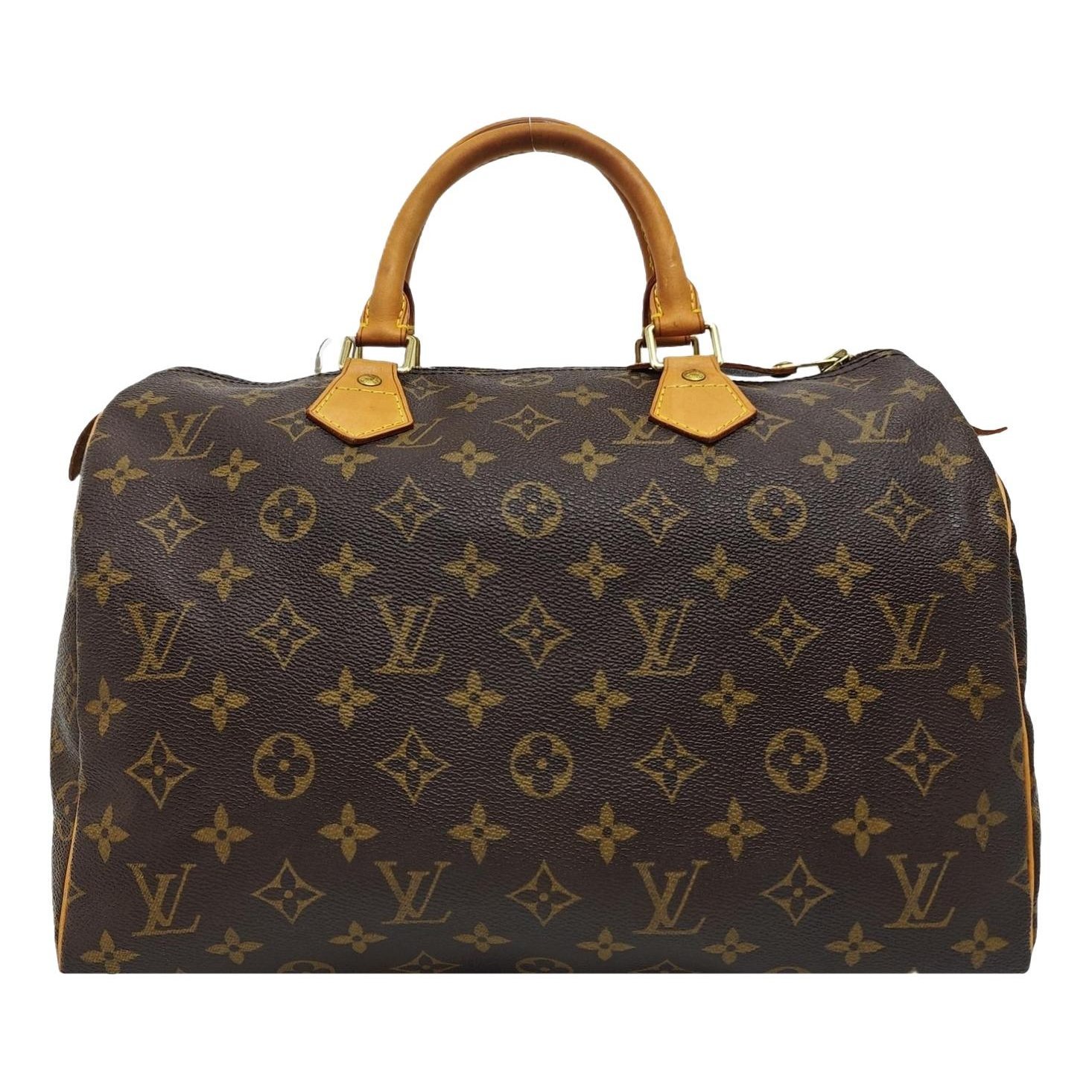Nano Speedy / Mini HL leather handbag