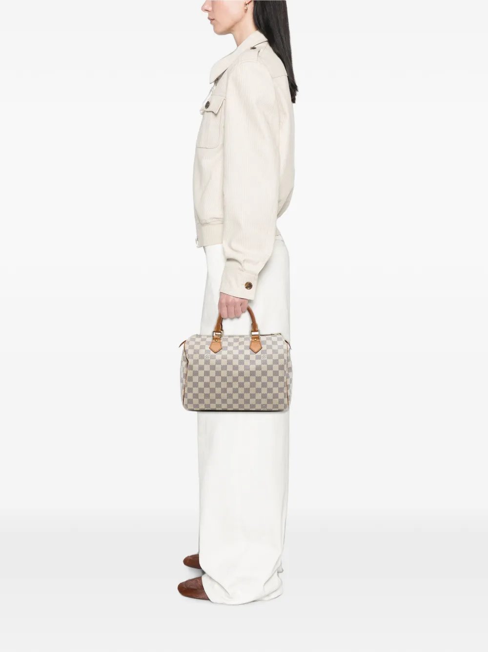 2010 Damier Azur Speedy 30 boston bag