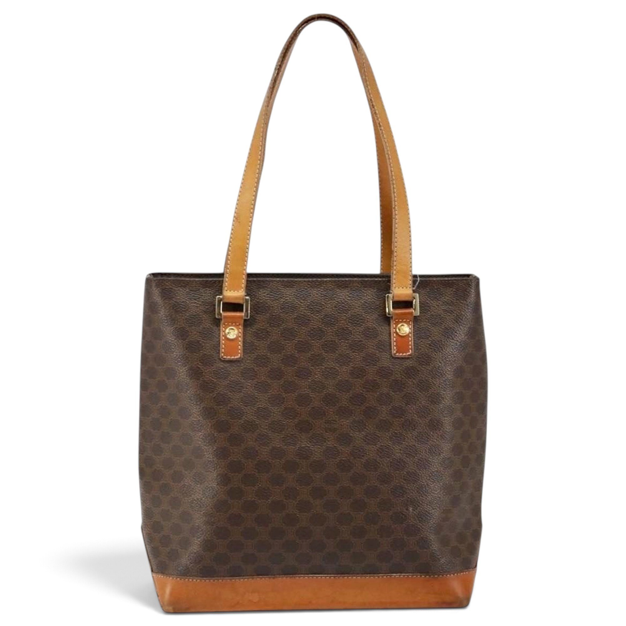 Leather tote