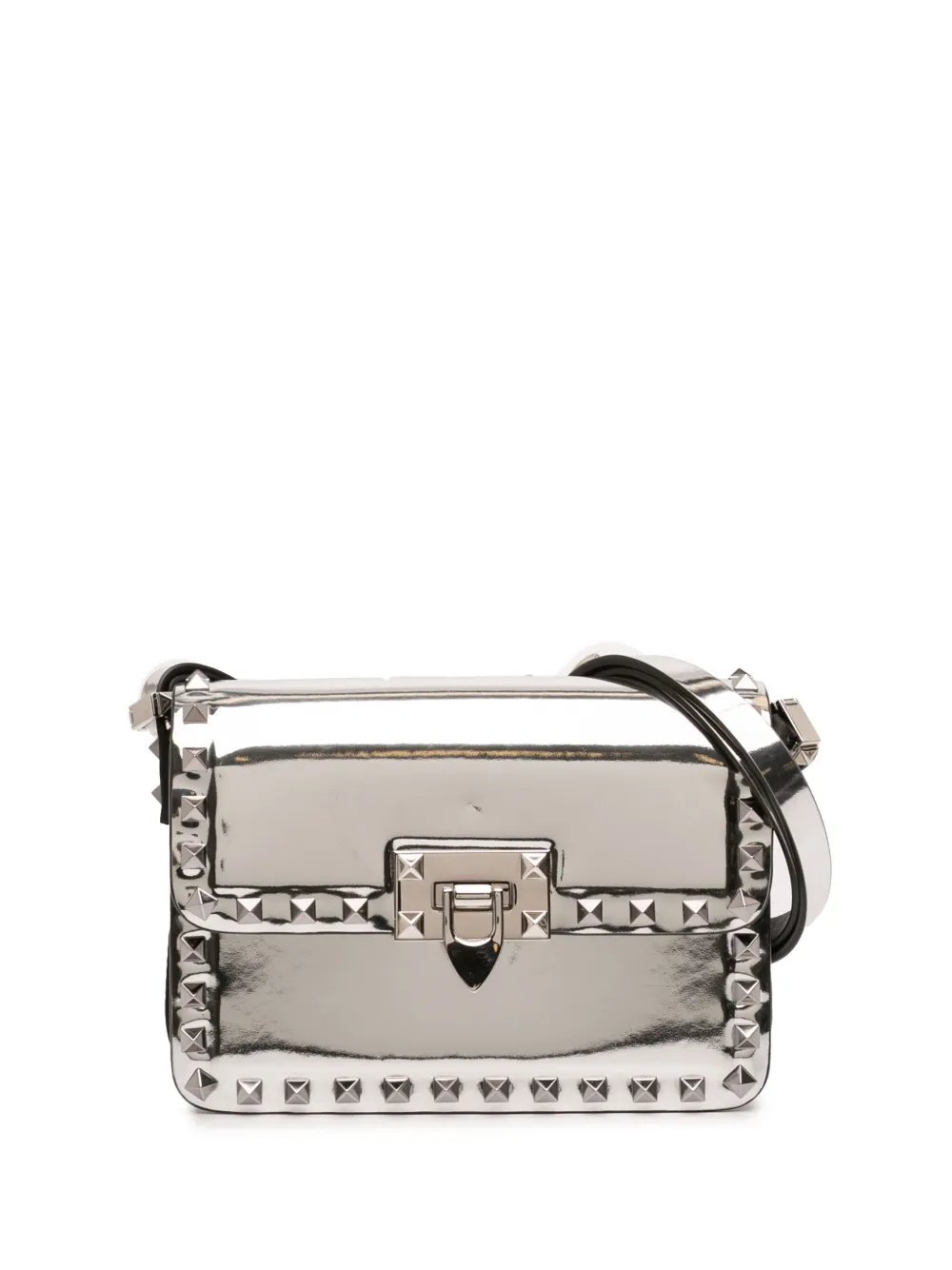 2018-2026 Small Mirror Calfskin Rockstud23 shoulder bag