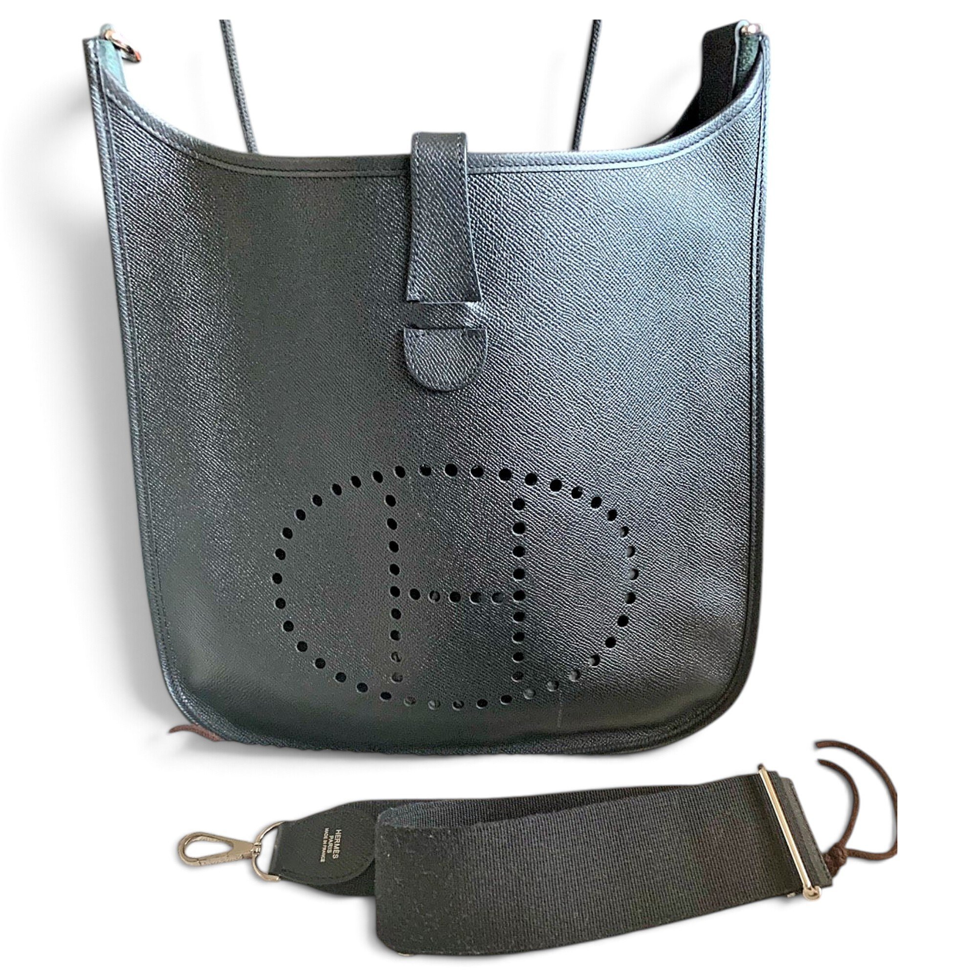 Hermes Evelyne Handbag Noir