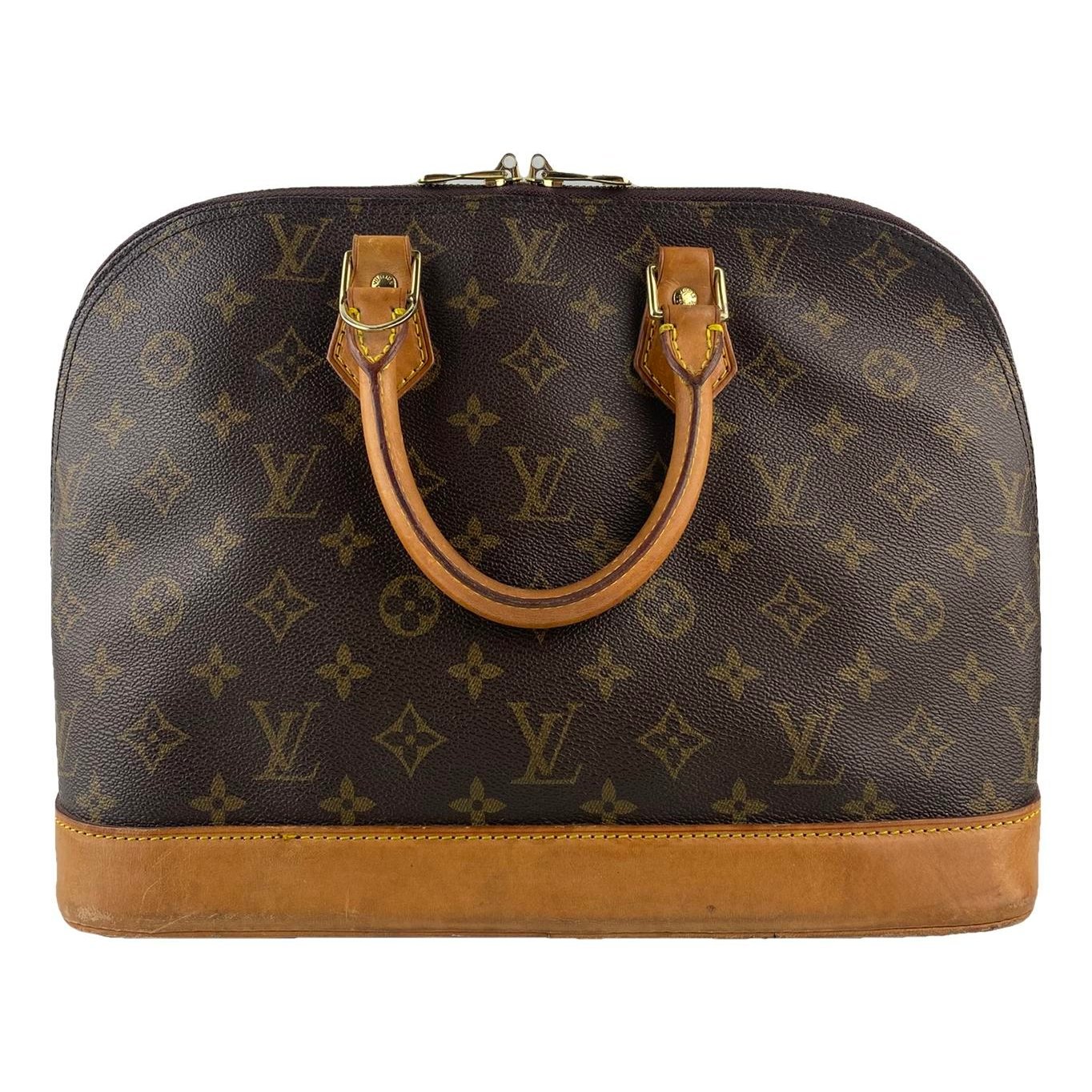Alma leather handbag