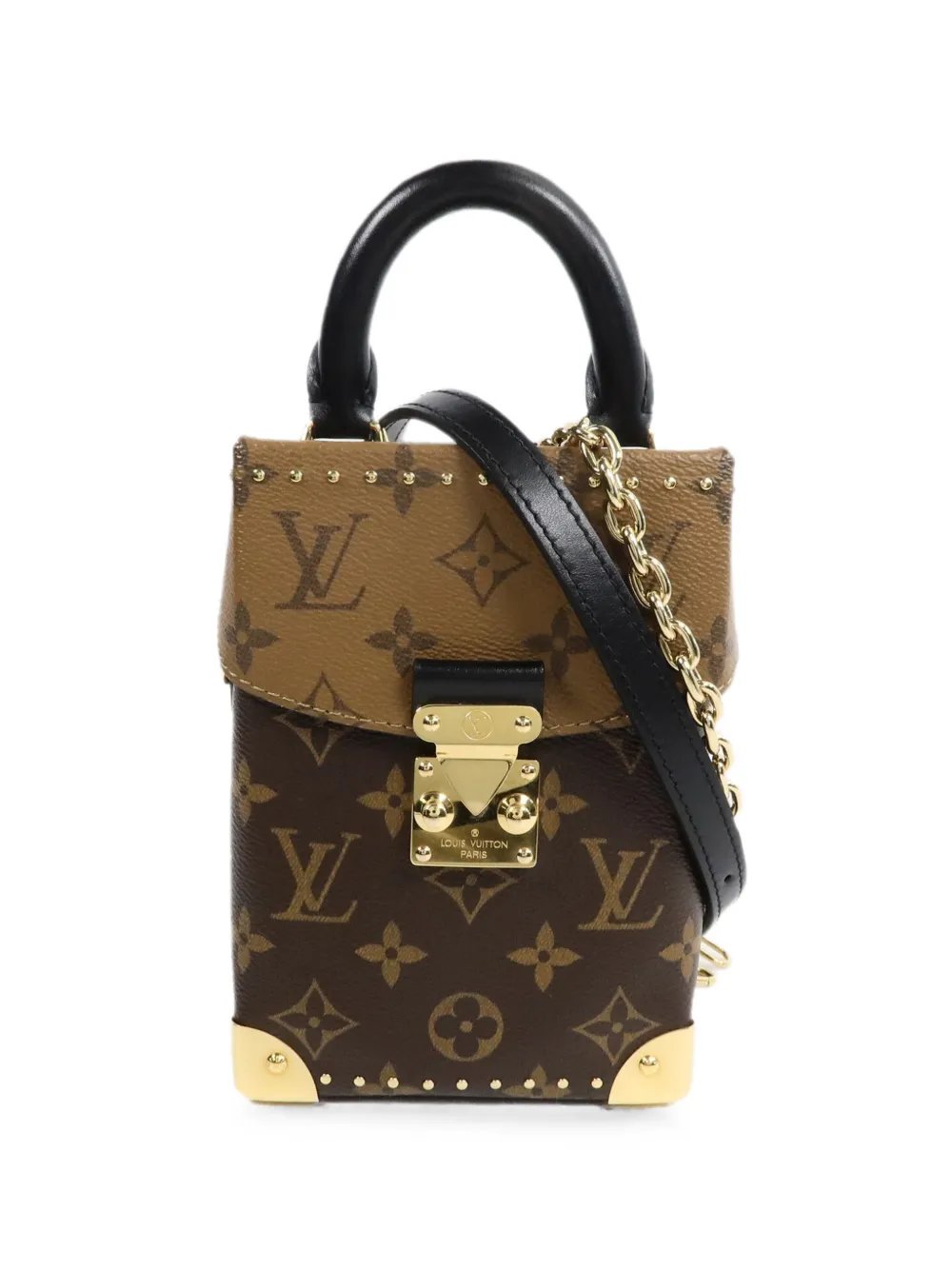 Monogram Reverse Camera Box cross body bag