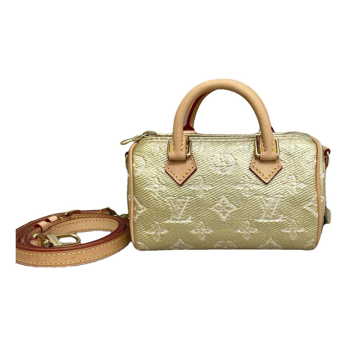 Nano Speedy / Mini HL leather handbag
