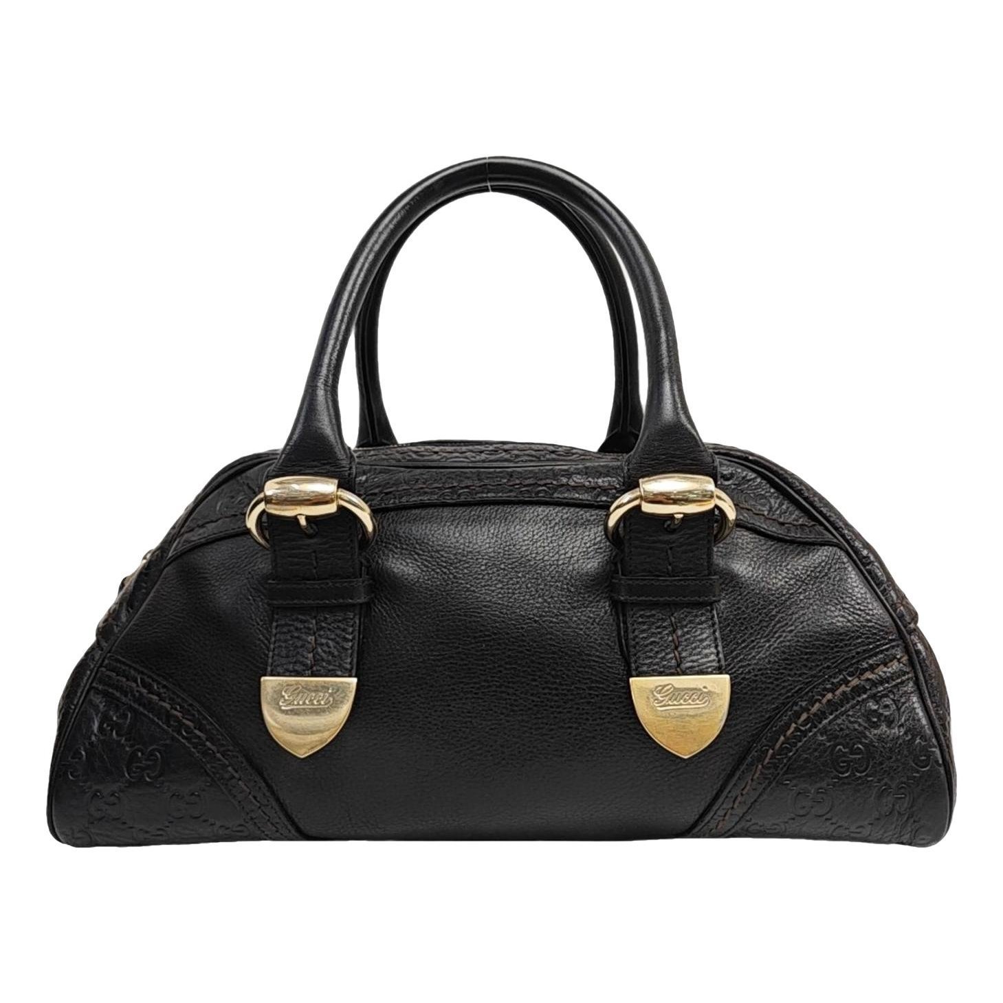 Leather handbag
