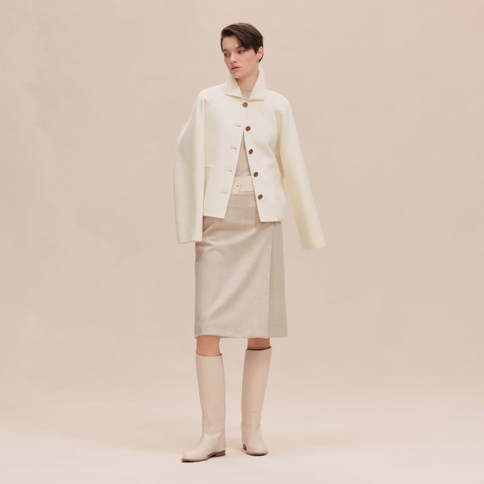 Blanc Naturel Cashmere Jacket