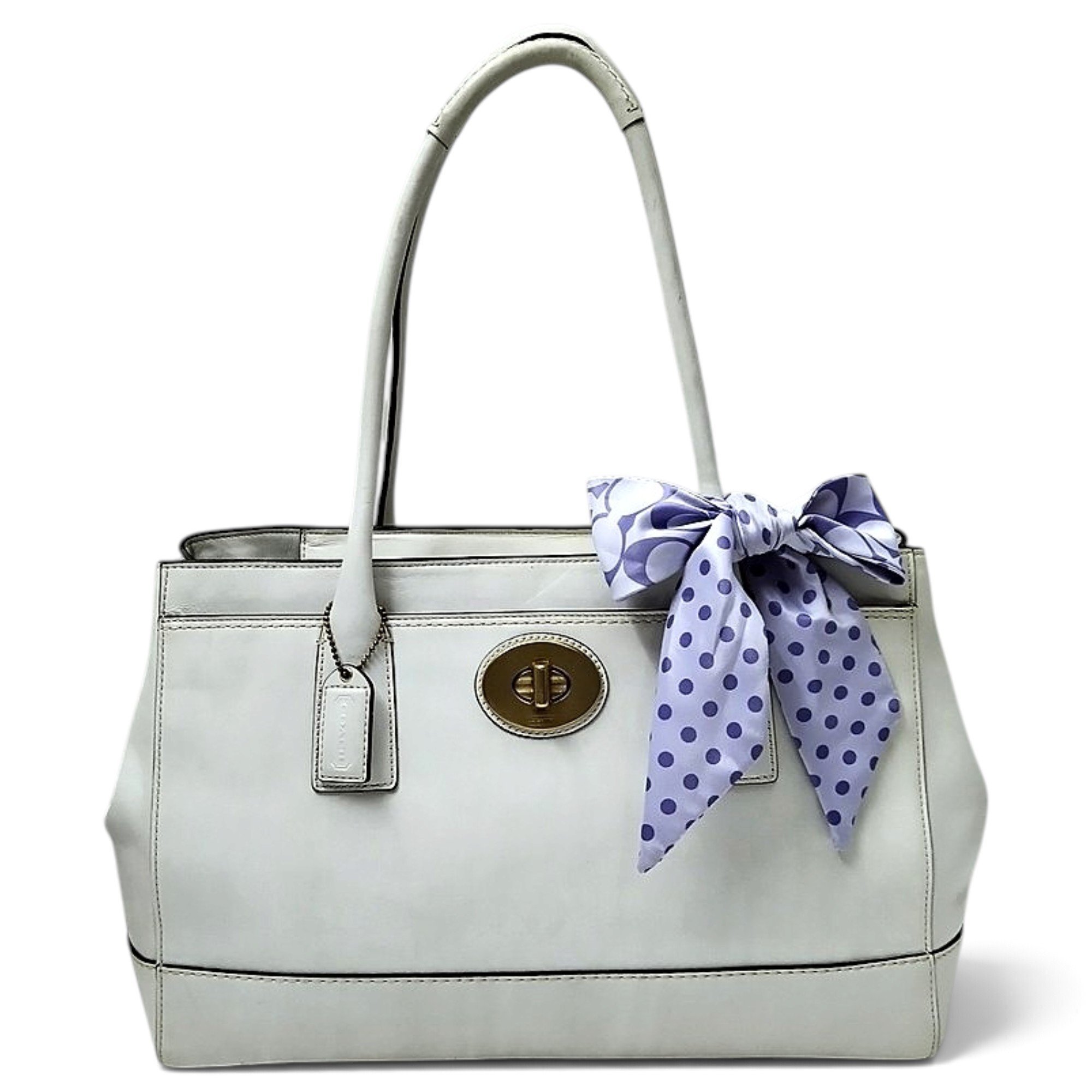 Leather satchel
