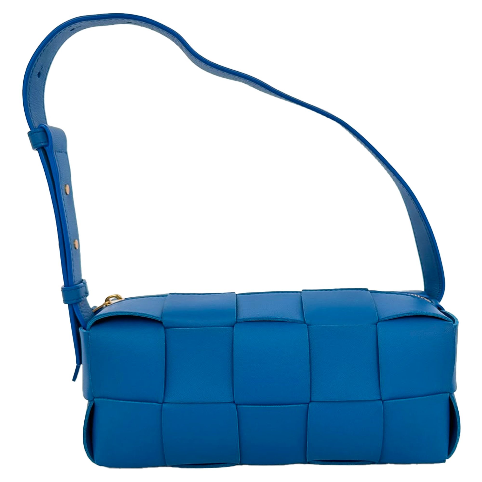 Cassette leather handbag