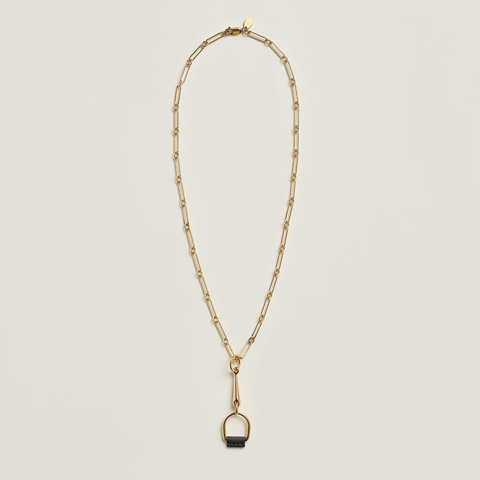 Noir Heritage Equestre Pendant, Small Model
