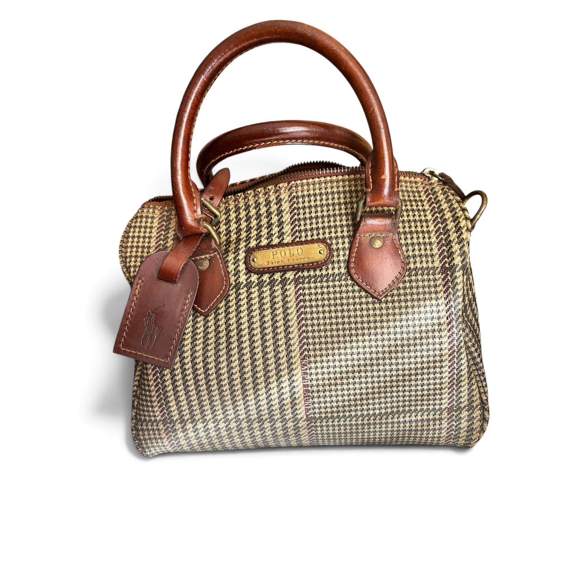 Leather satchel