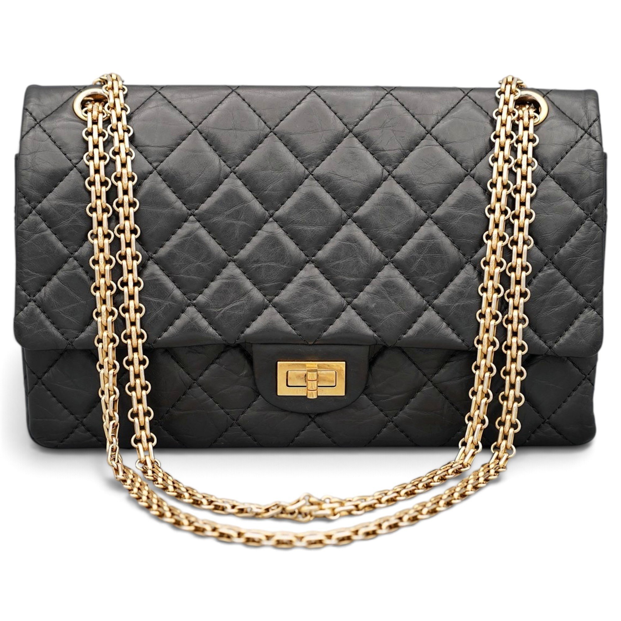 2.55 leather handbag
