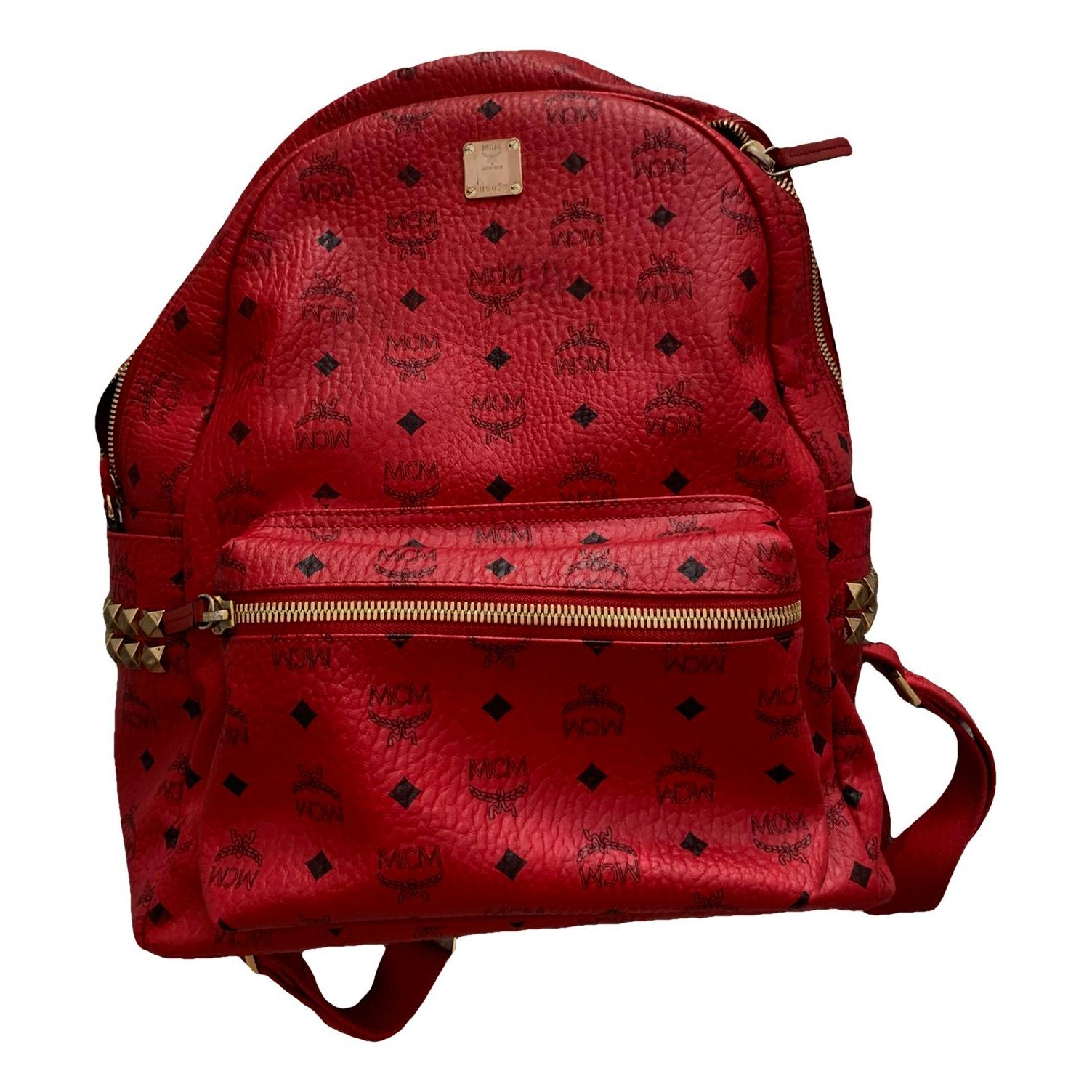 Stark leather backpack