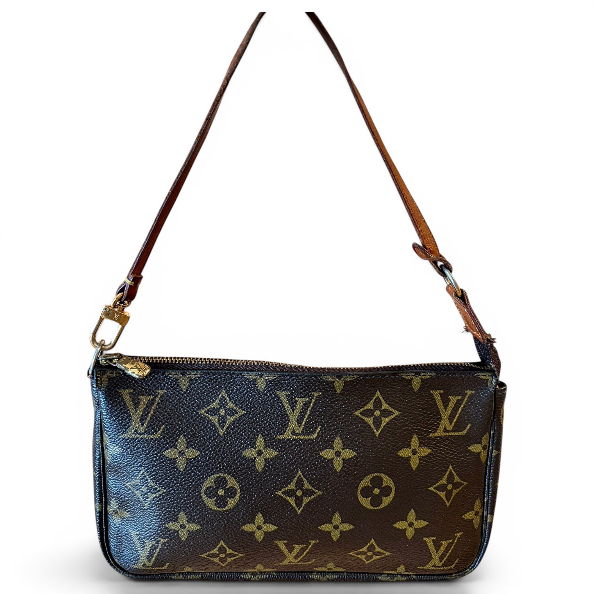 Pochette Accessoire leather handbag
