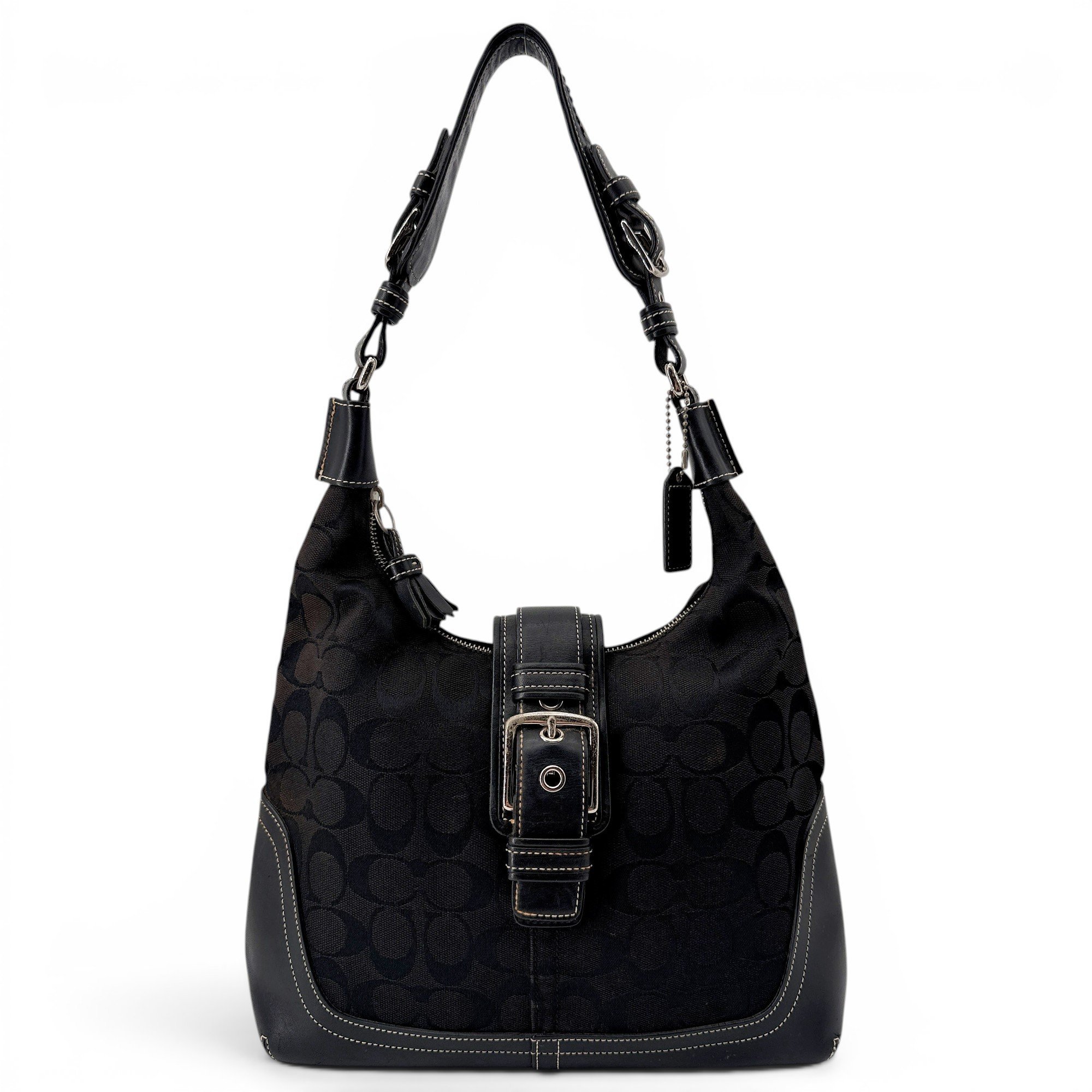 Hamilton Hobo leather handbag