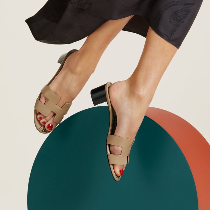 Beige Argile Oasis Sandal