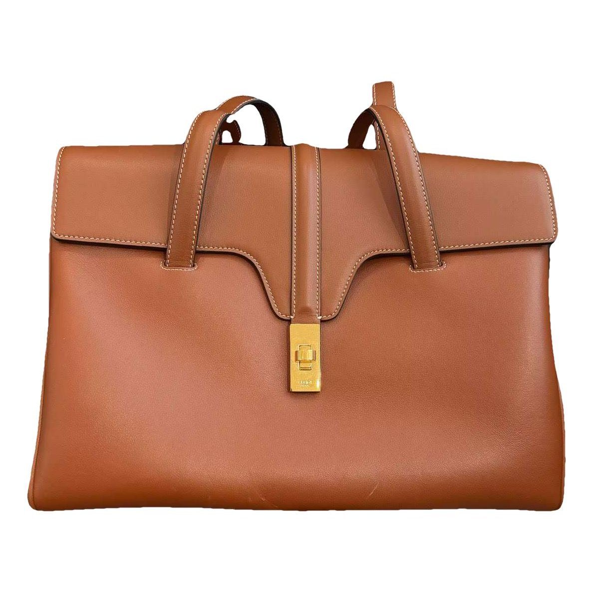 Sac 16 leather handbag
