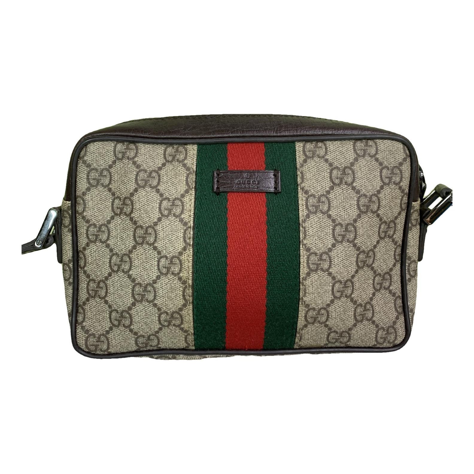Ophidia GG Supreme cloth crossbody bag
