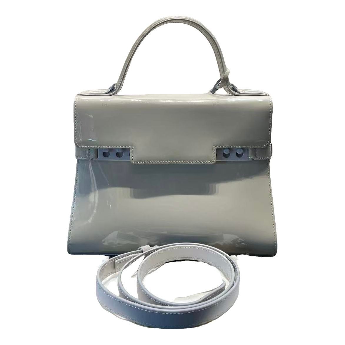 Tempête patent leather handbag