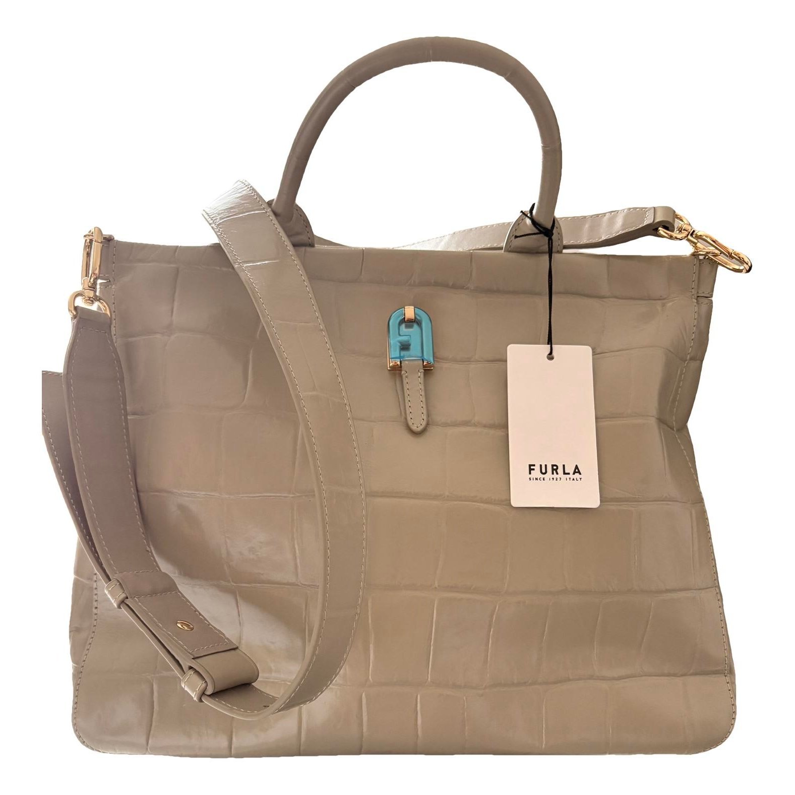 Furla Candy Bag leather handbag