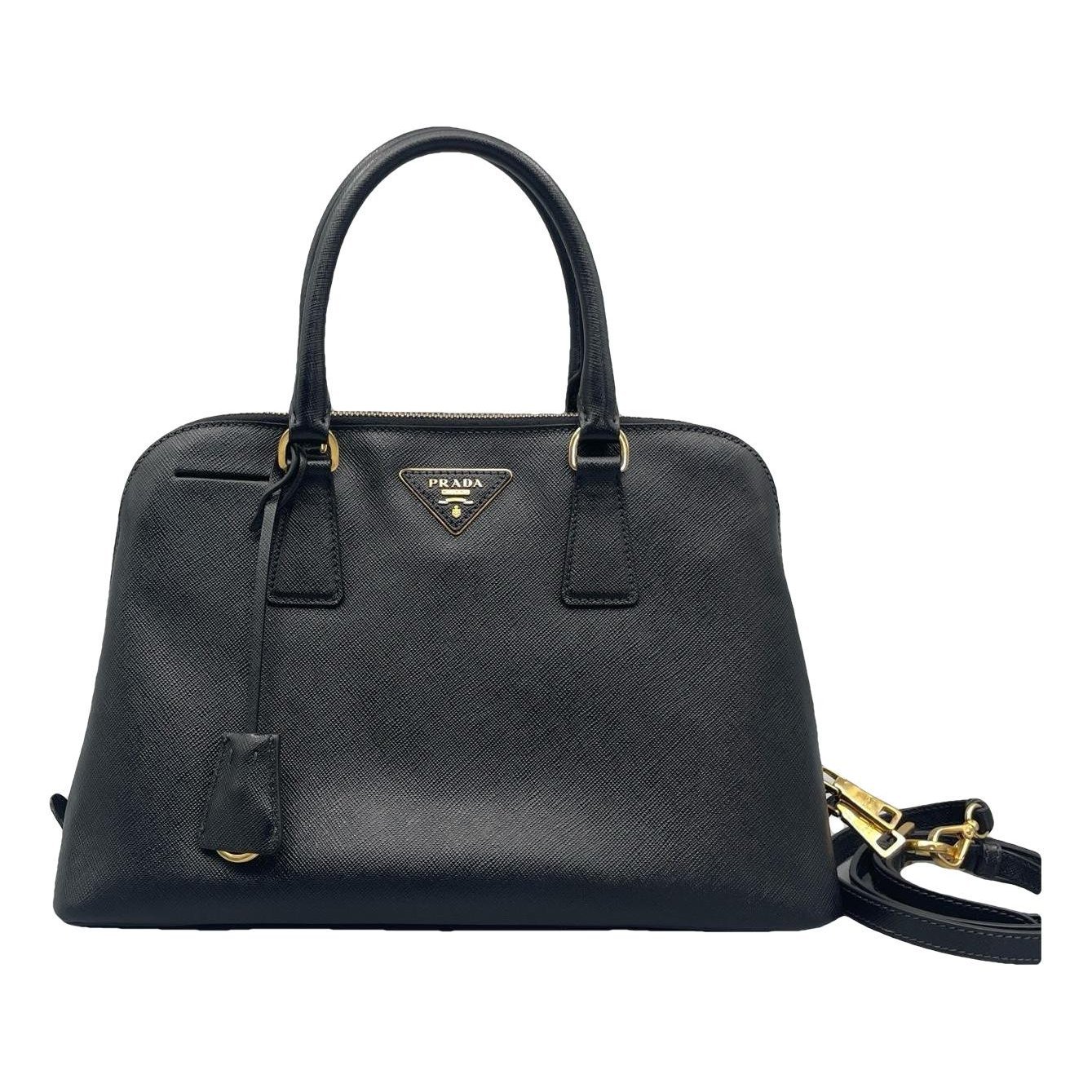 Promenade leather handbag