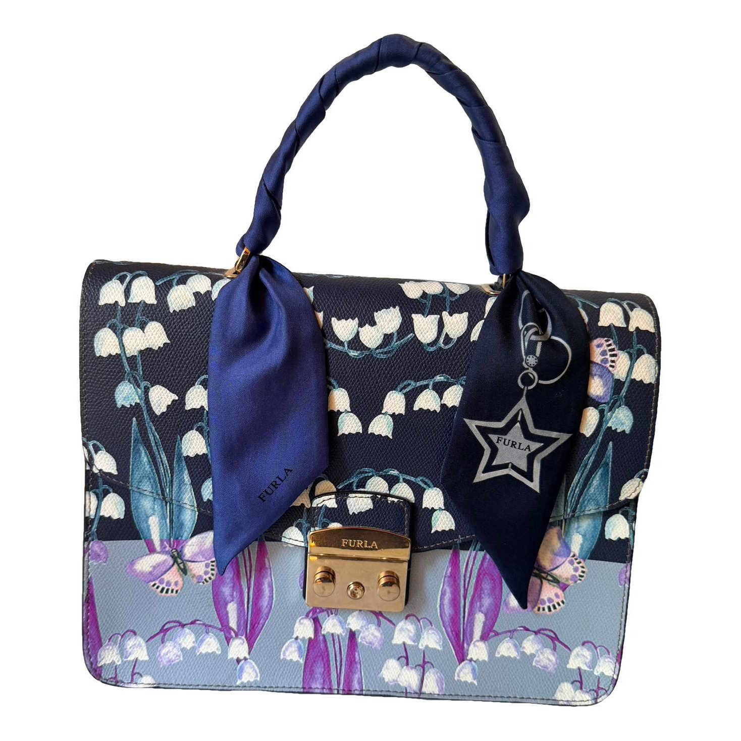 Metropolis leather handbag
