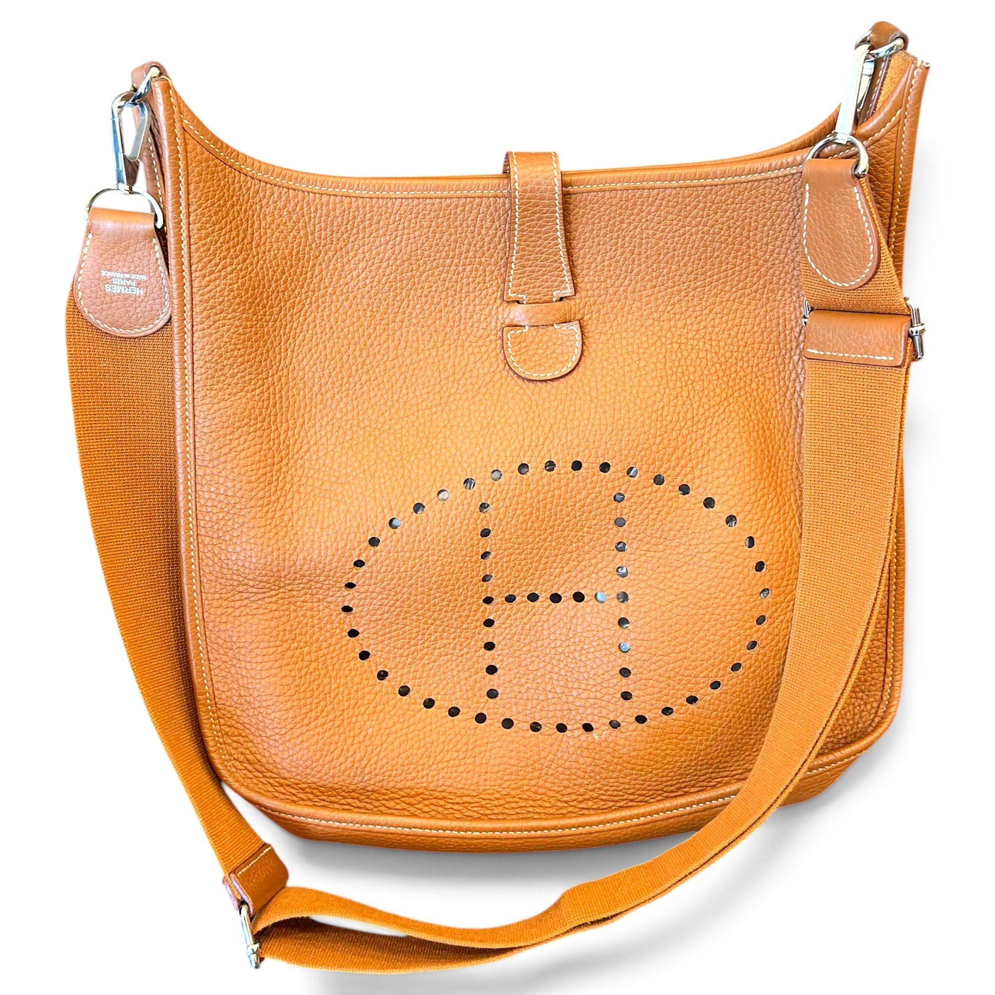 Evelyne leather crossbody bag