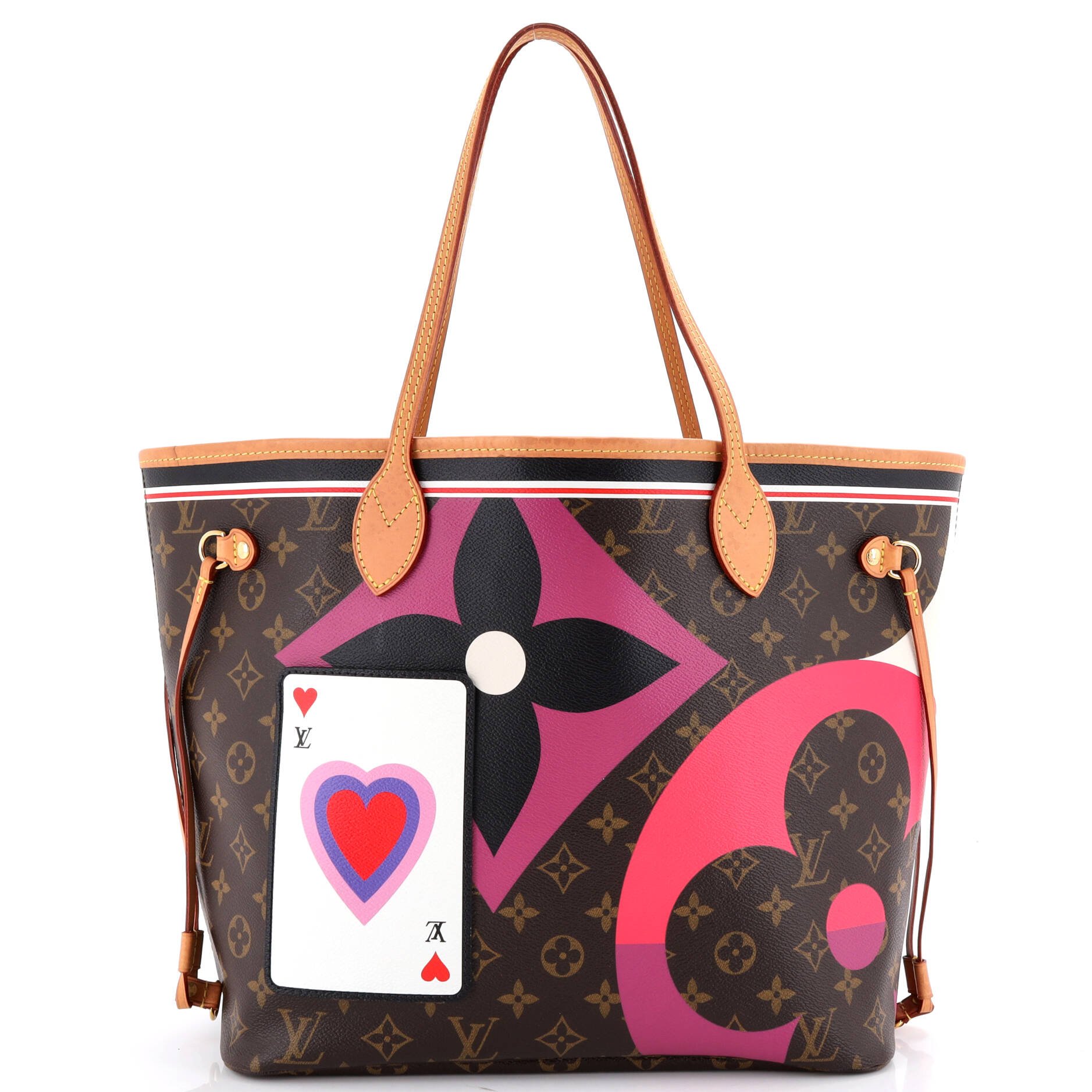 Louis Vuitton Neverfull NM Tote Limited Edition Game On Monogram Canvas MM
