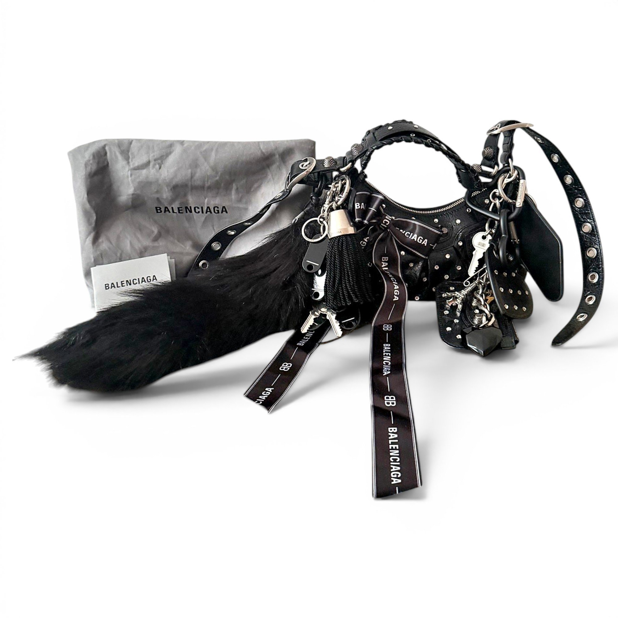Le Cagole leather handbag