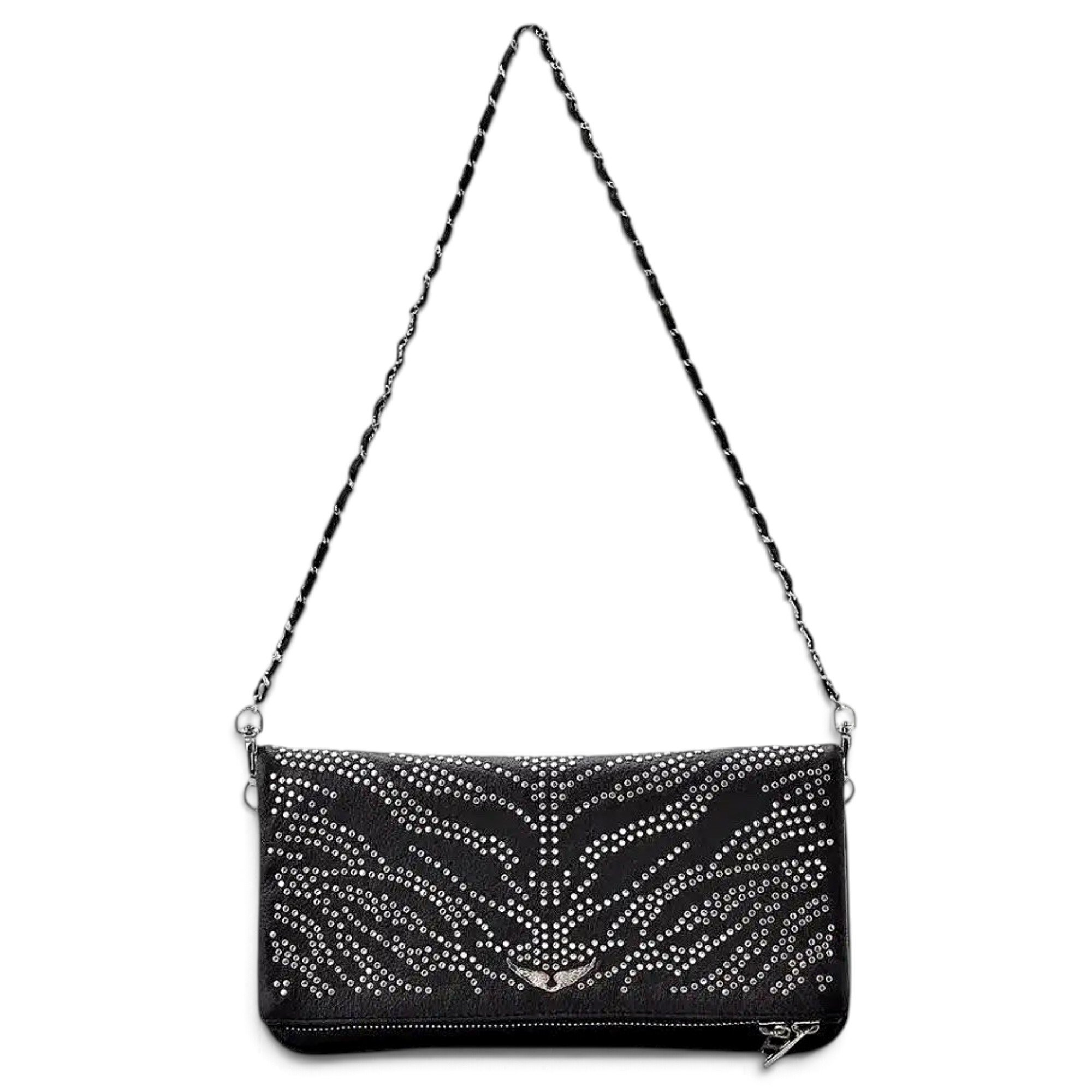 Rock leather handbag