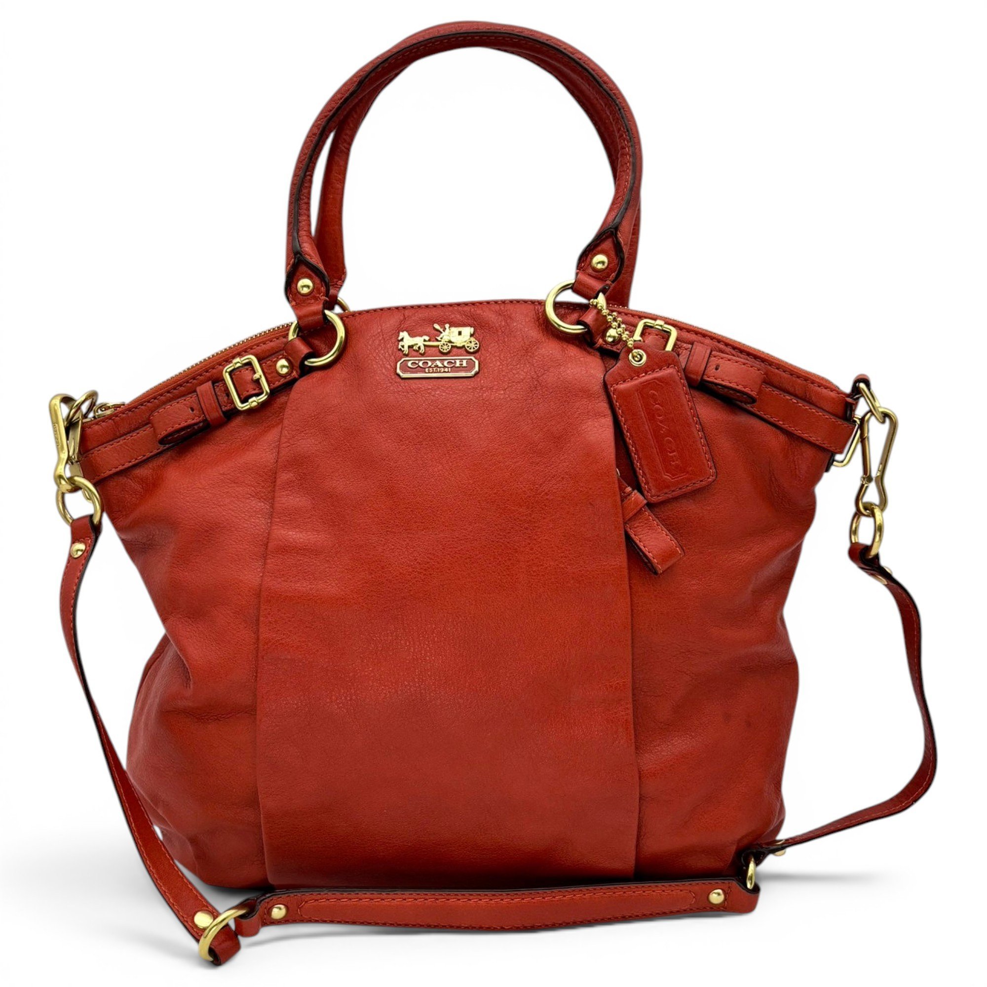 Madison leather handbag