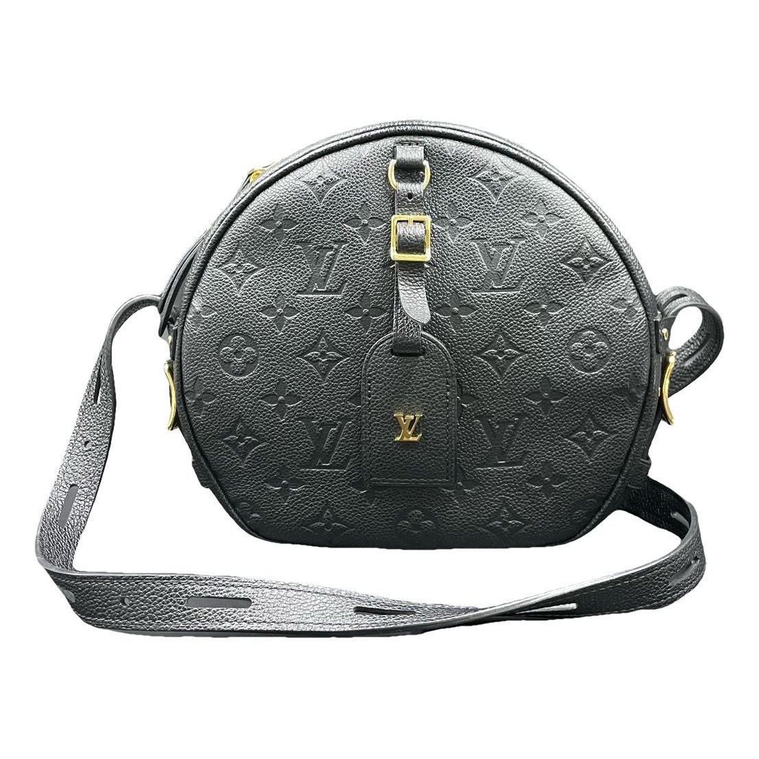 Boîte chapeau souple leather handbag