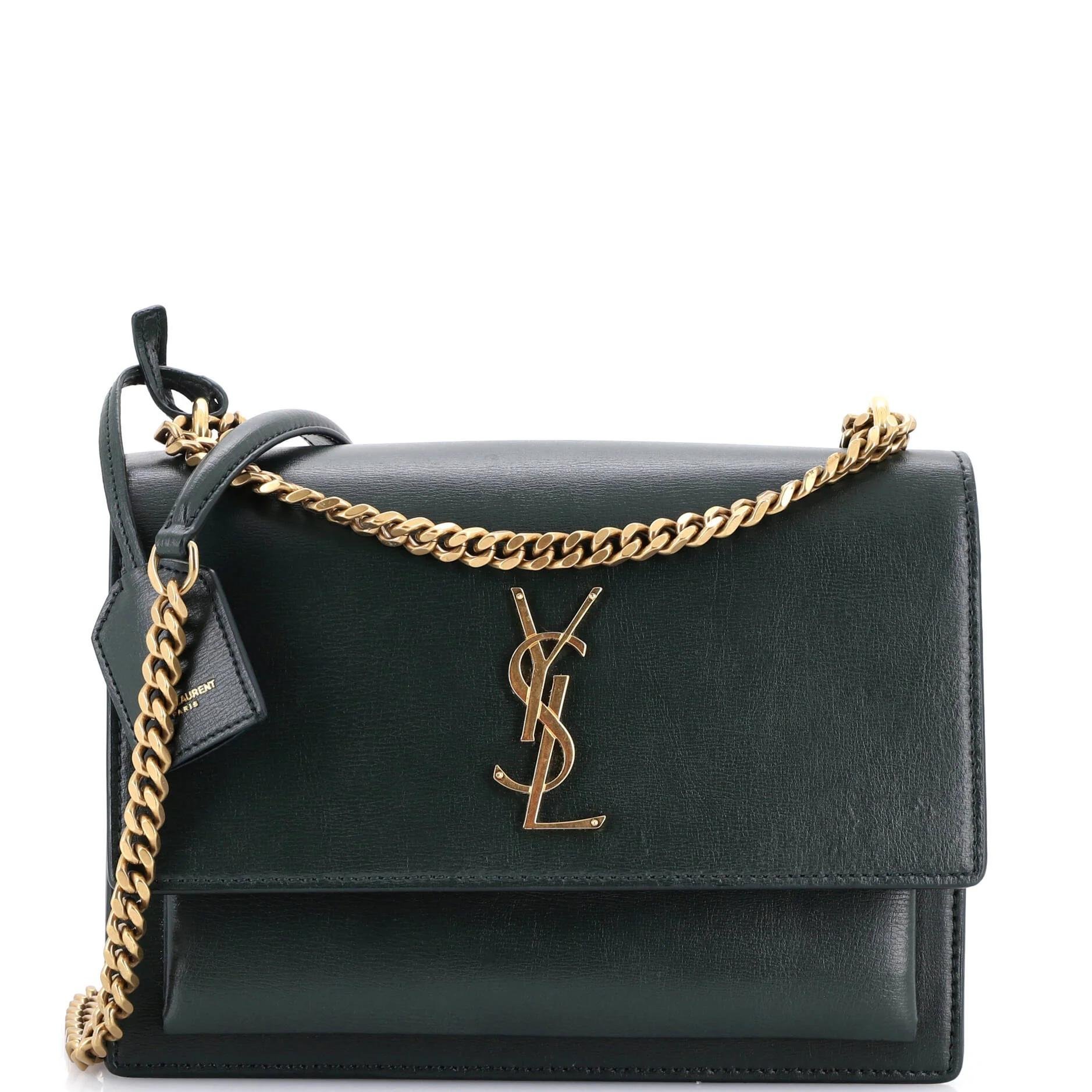 Leather crossbody bag