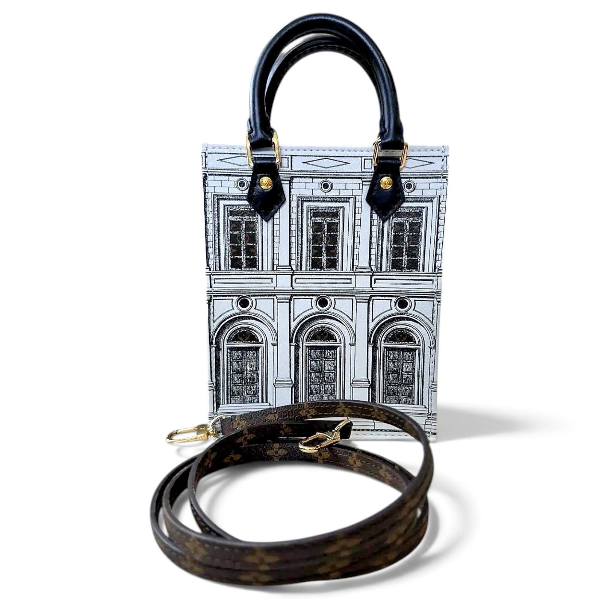 Vinyl handbag