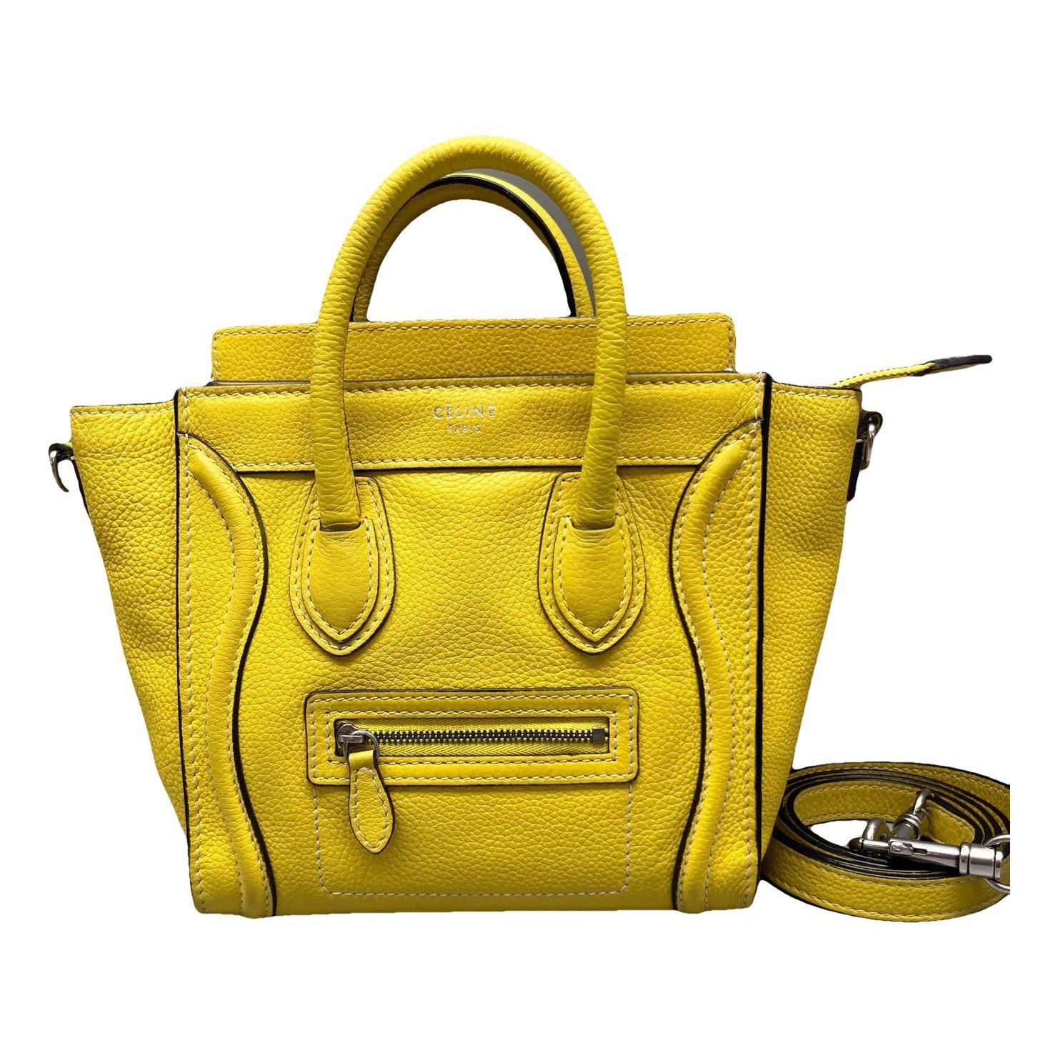 Luggage leather crossbody bag