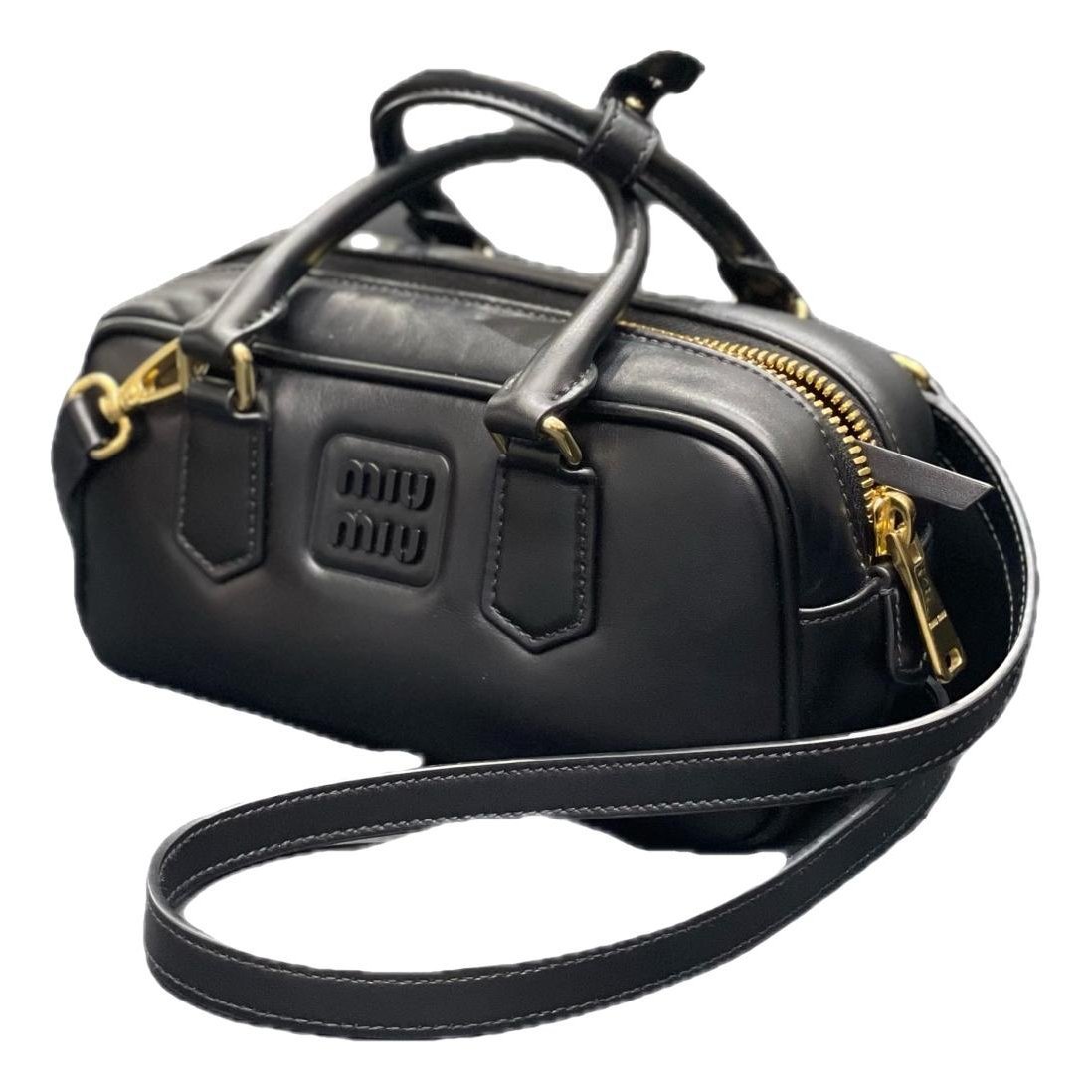 Arcadie leather handbag