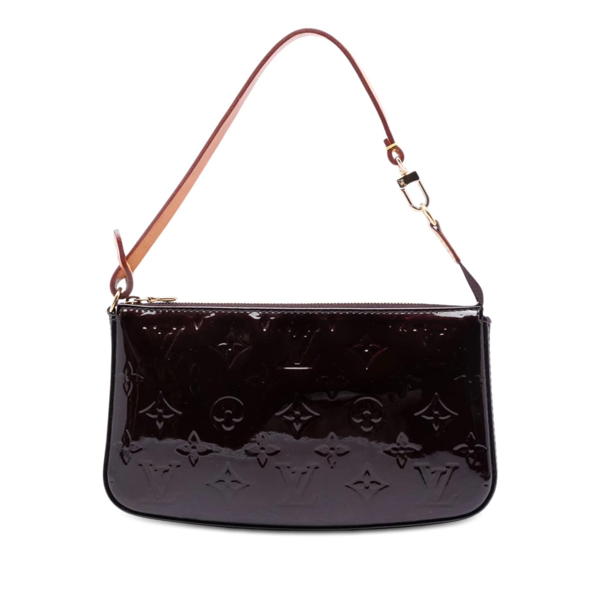 Pochette Accessoire leather handbag